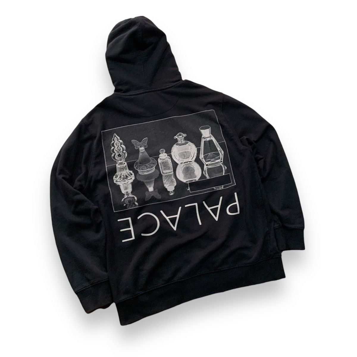 Palace Palace Skateboards Nasal Hoodie Black Grailed