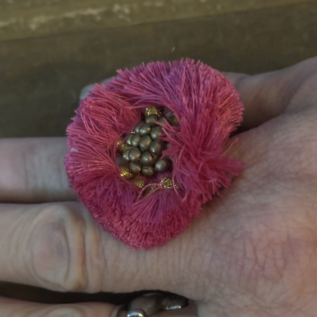 Anthropologie Anthropologie Shiraleah pink Kali cuff ring Size ONE SIZE - 4 Thumbnail