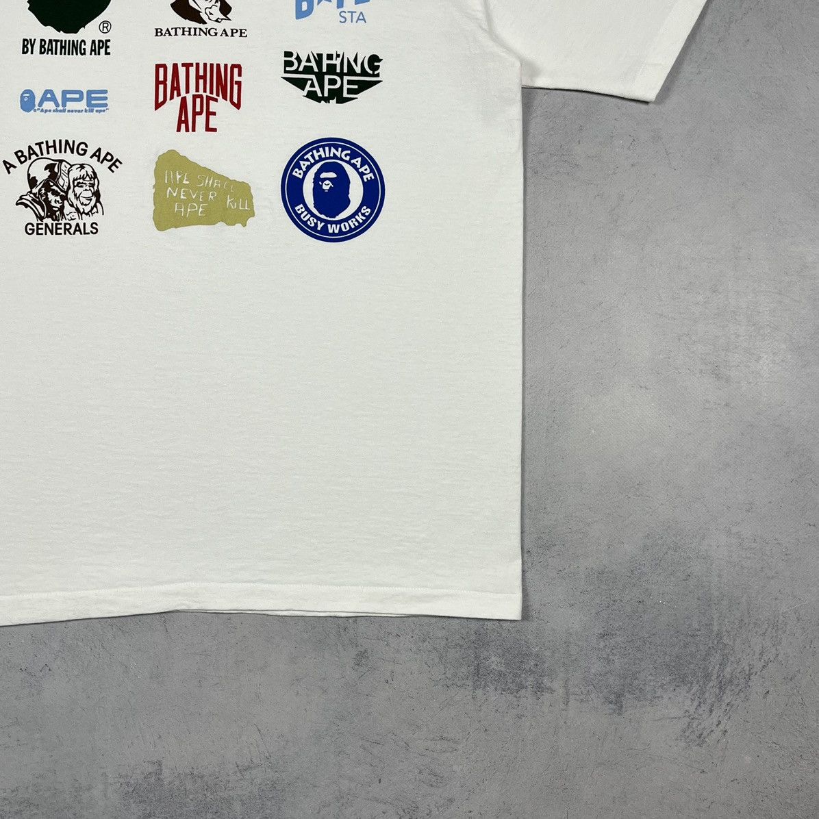 Bape A Bathing Ape Classic Logo T Shirt Size US M / EU 48-50 / 2 - 4 Thumbnail