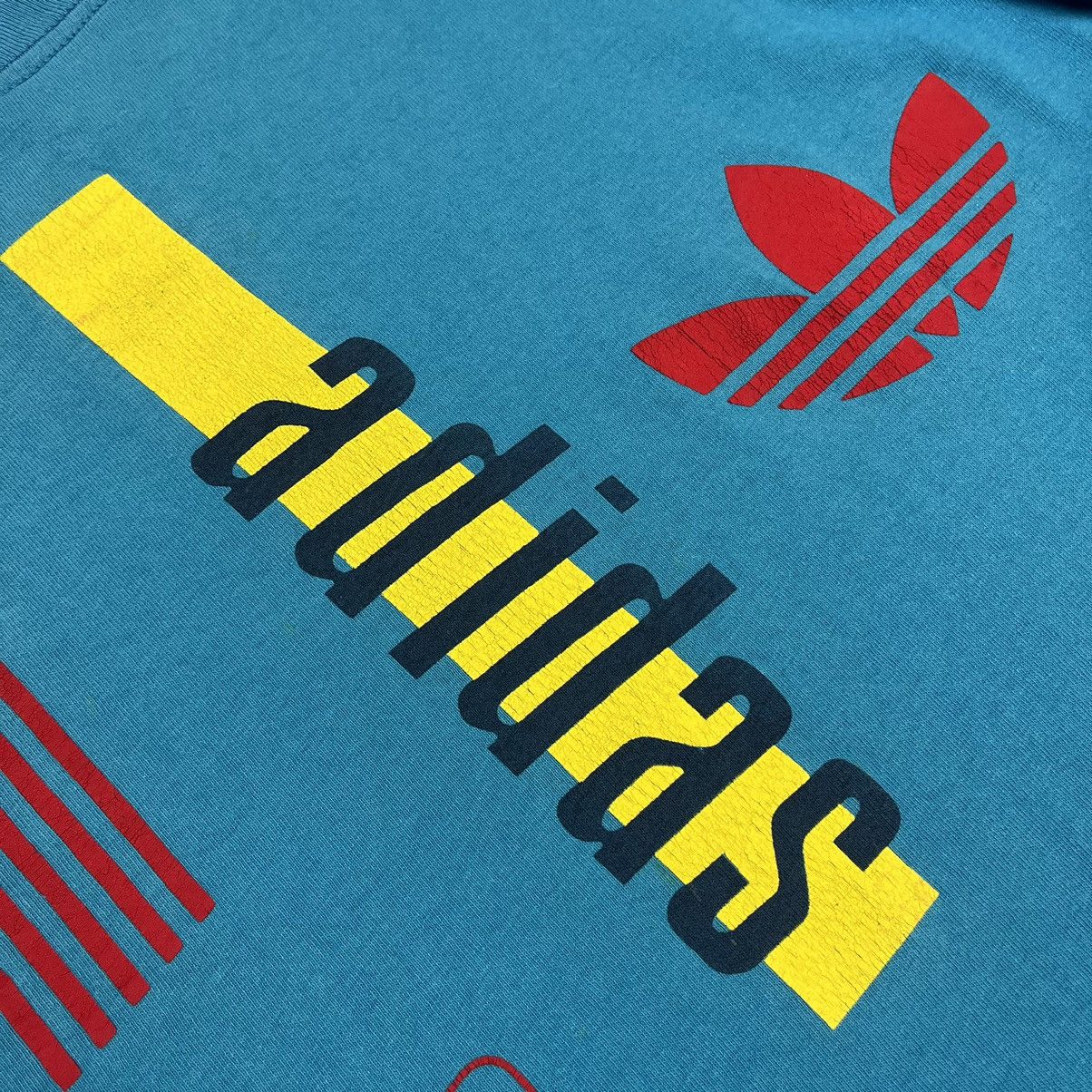 Adidas Vintage Adidas Rare World Champion USA big logo tee 90’s Size US S / EU 44-46 / 1 - 16 Thumbnail