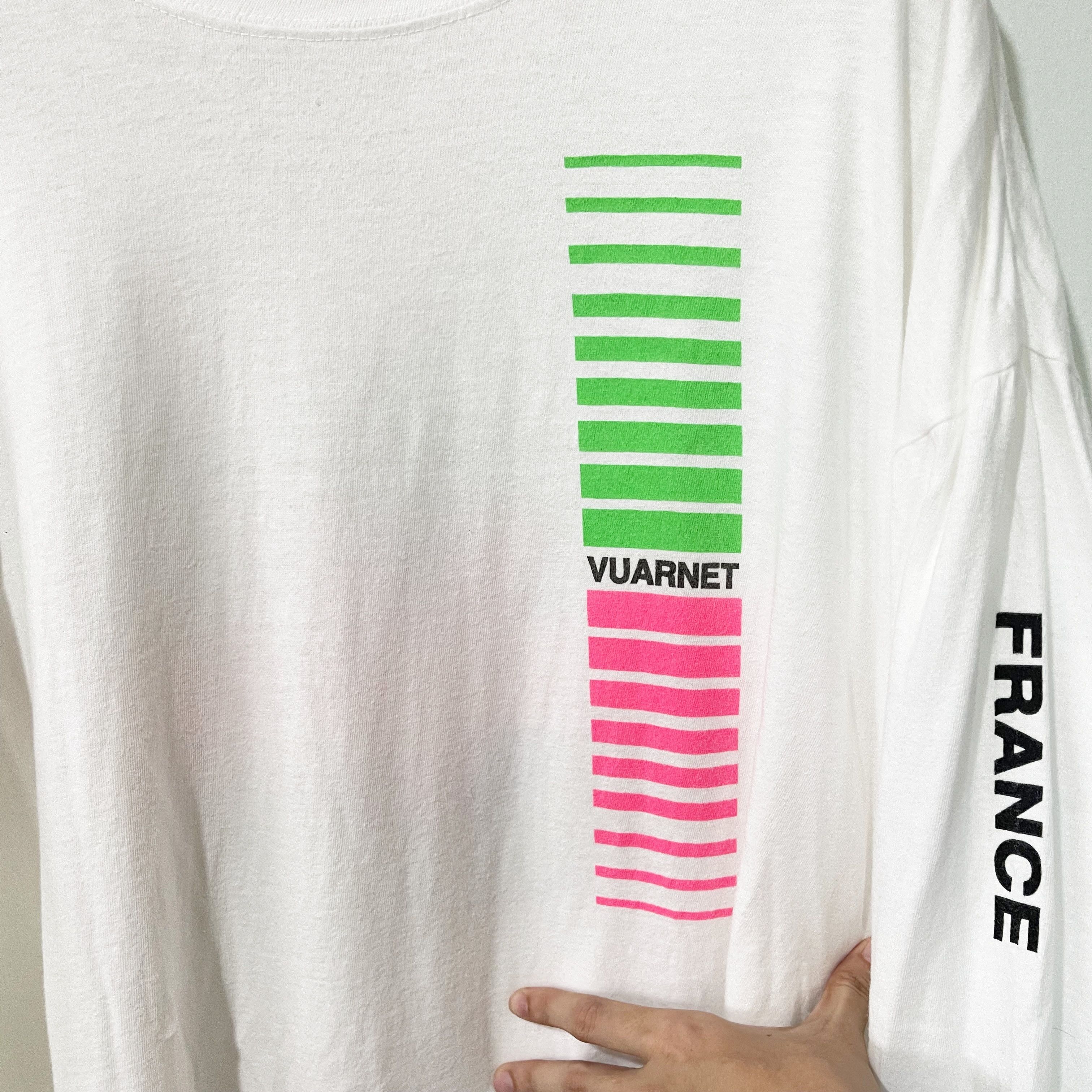 Vuarnet Vintage 90s Vuarnet France T-Shirt Size US XL / EU 56 / 4 - 4 Thumbnail