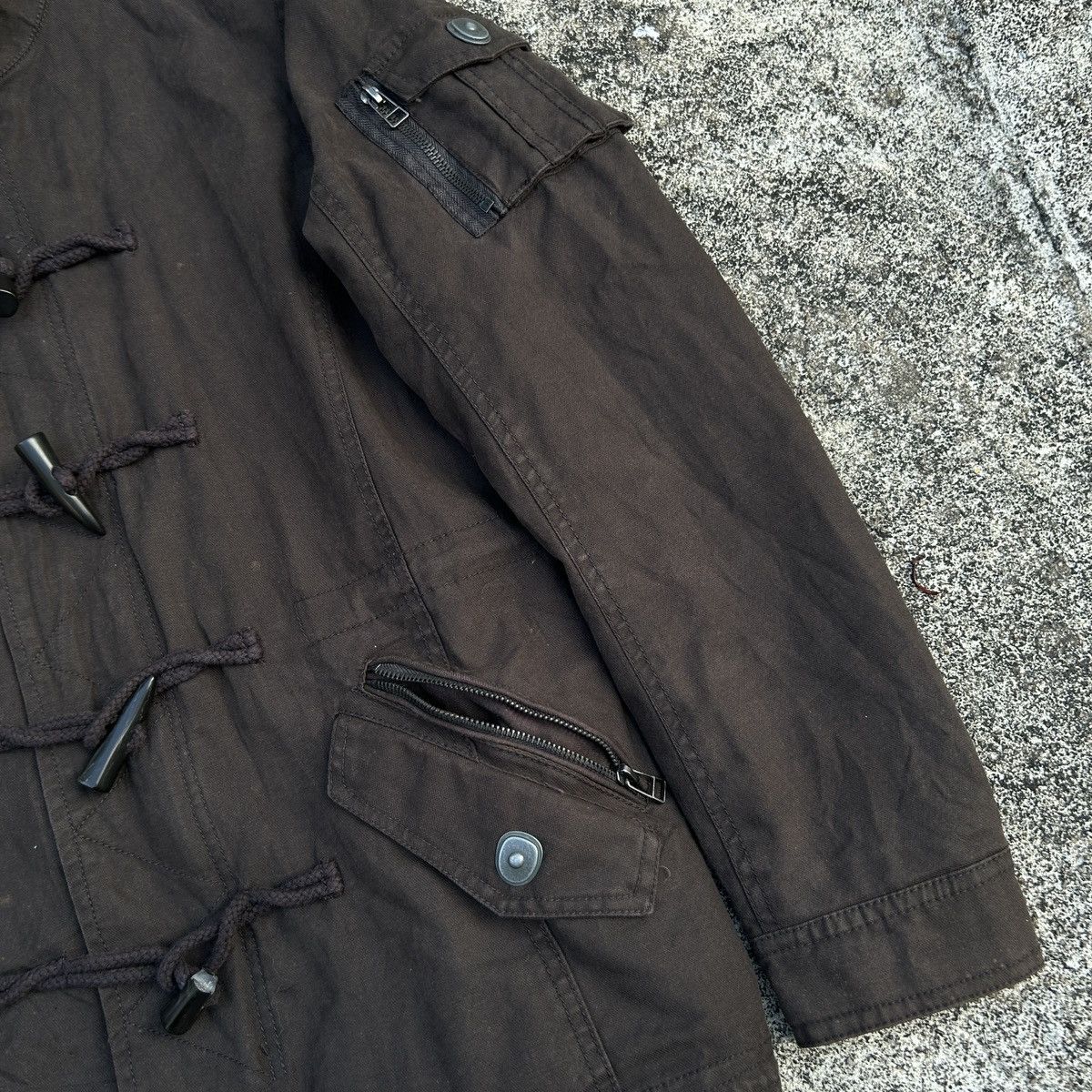 In The Attic × Japanese Brand × Vintage Vintage In The Attic Brown Jacket Size US XXS / EU 40 - 7 Thumbnail