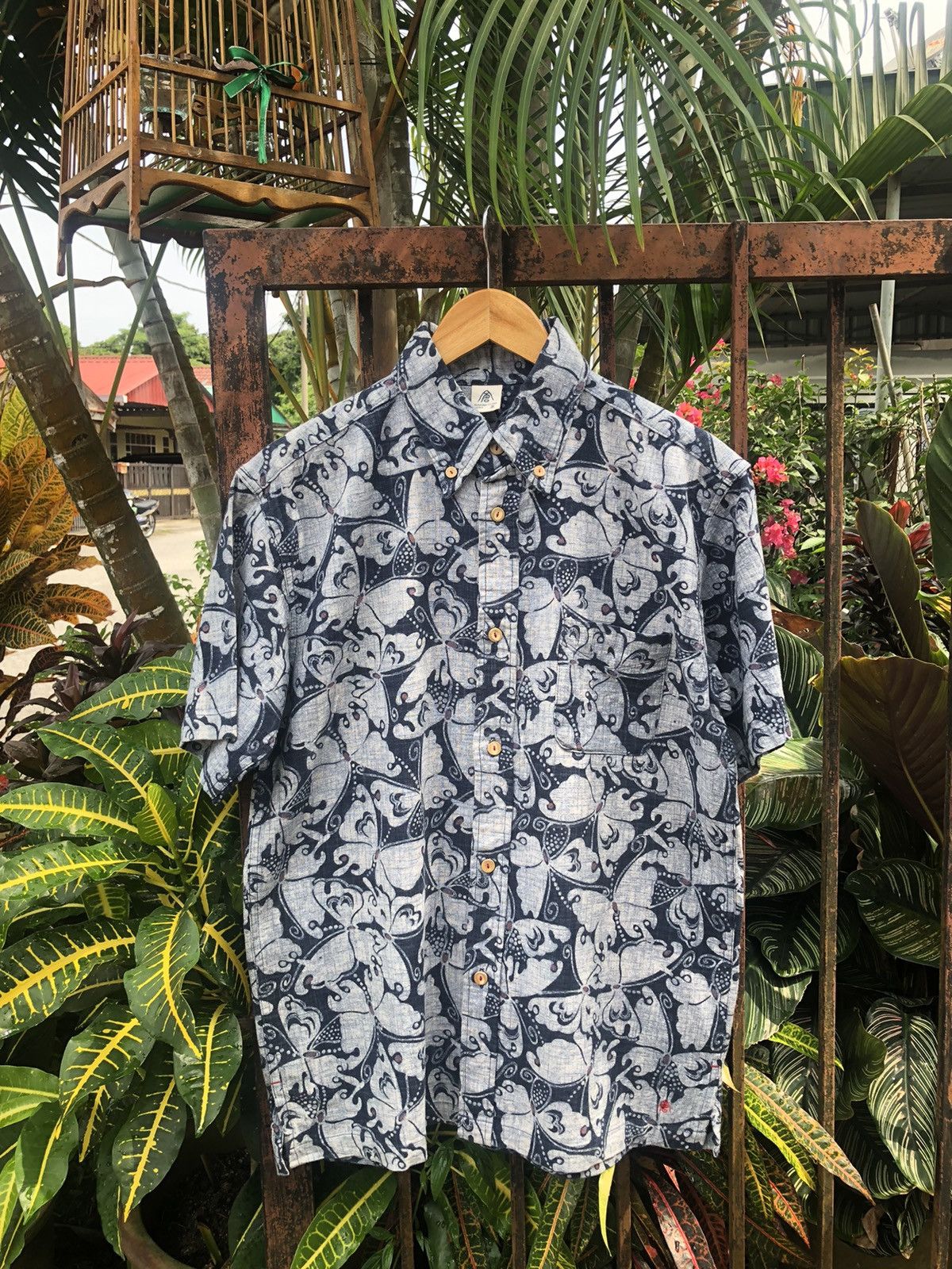 Last Drop‼️VTG ETERNAL KURASHIKI KOJIMA JAPAN Shirt Button Up