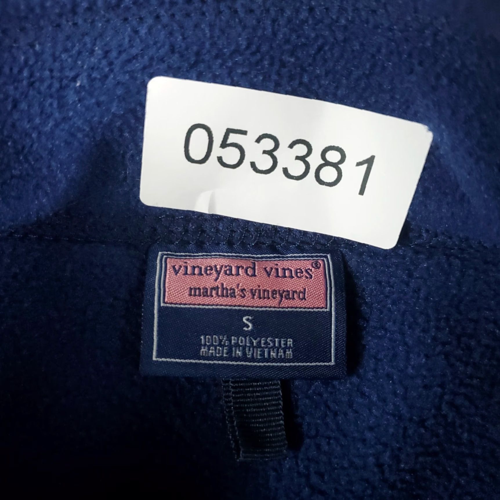 Vineyard Vines Vineyard Vines Vest Mens Size Small Blue Full Zip Up Sweater Size US S / EU 44-46 / 1 - 7 Thumbnail