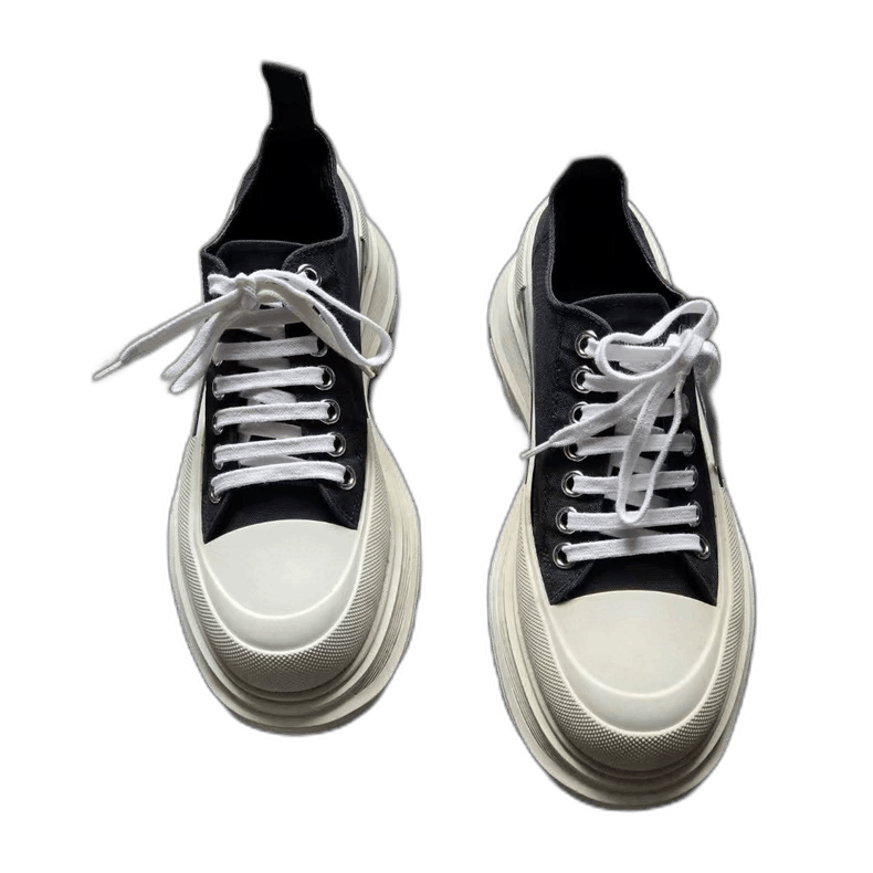 Alexander McQueen Alexander McQueen Black and White Sneakers Size US 9.5 / EU 42-43 - 1 Thumbnail