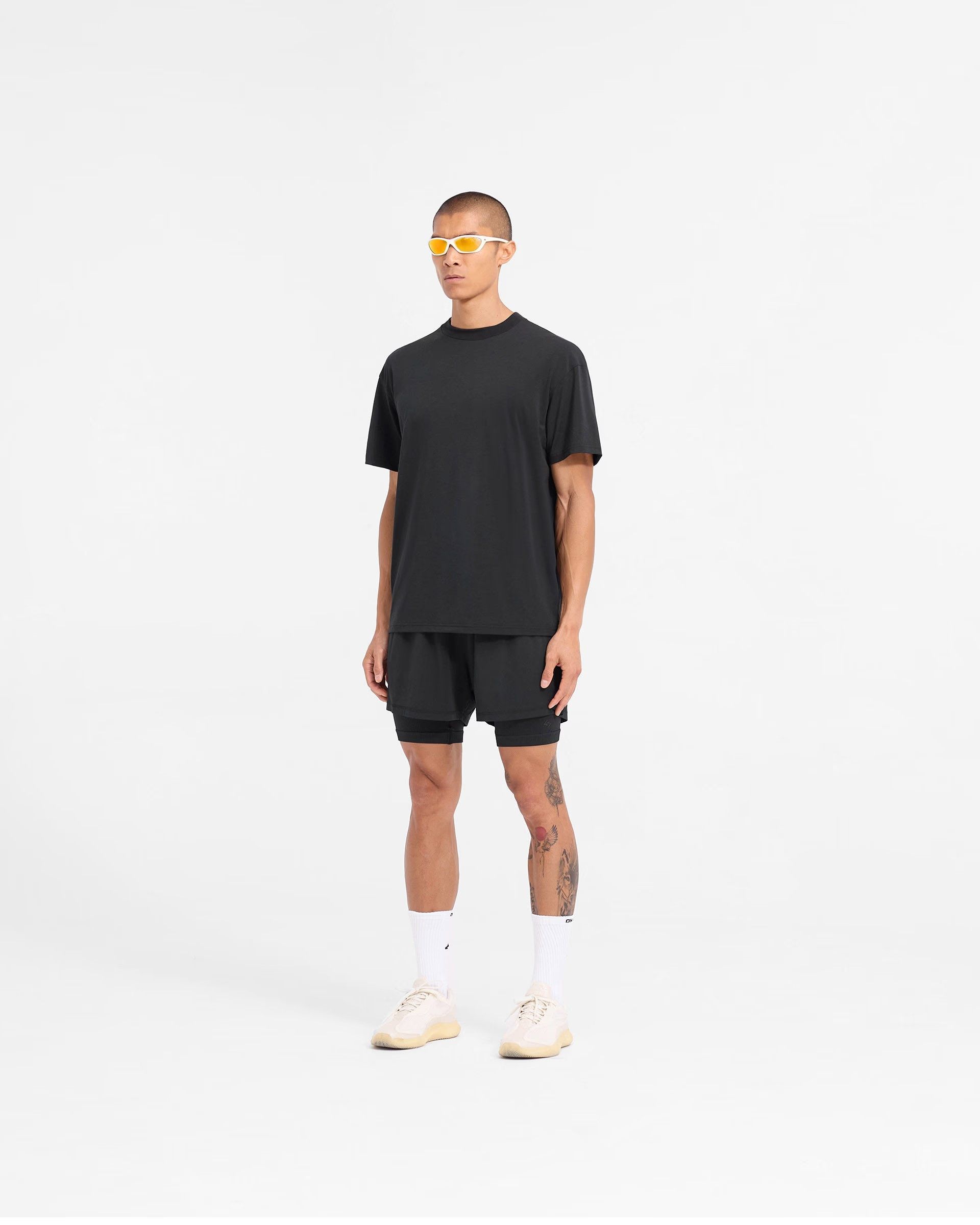 Represent Clo. o1s1wg110525 247 DNA Oversized T-Shirt in Black Size US XL / EU 56 / 4 - 10 Thumbnail