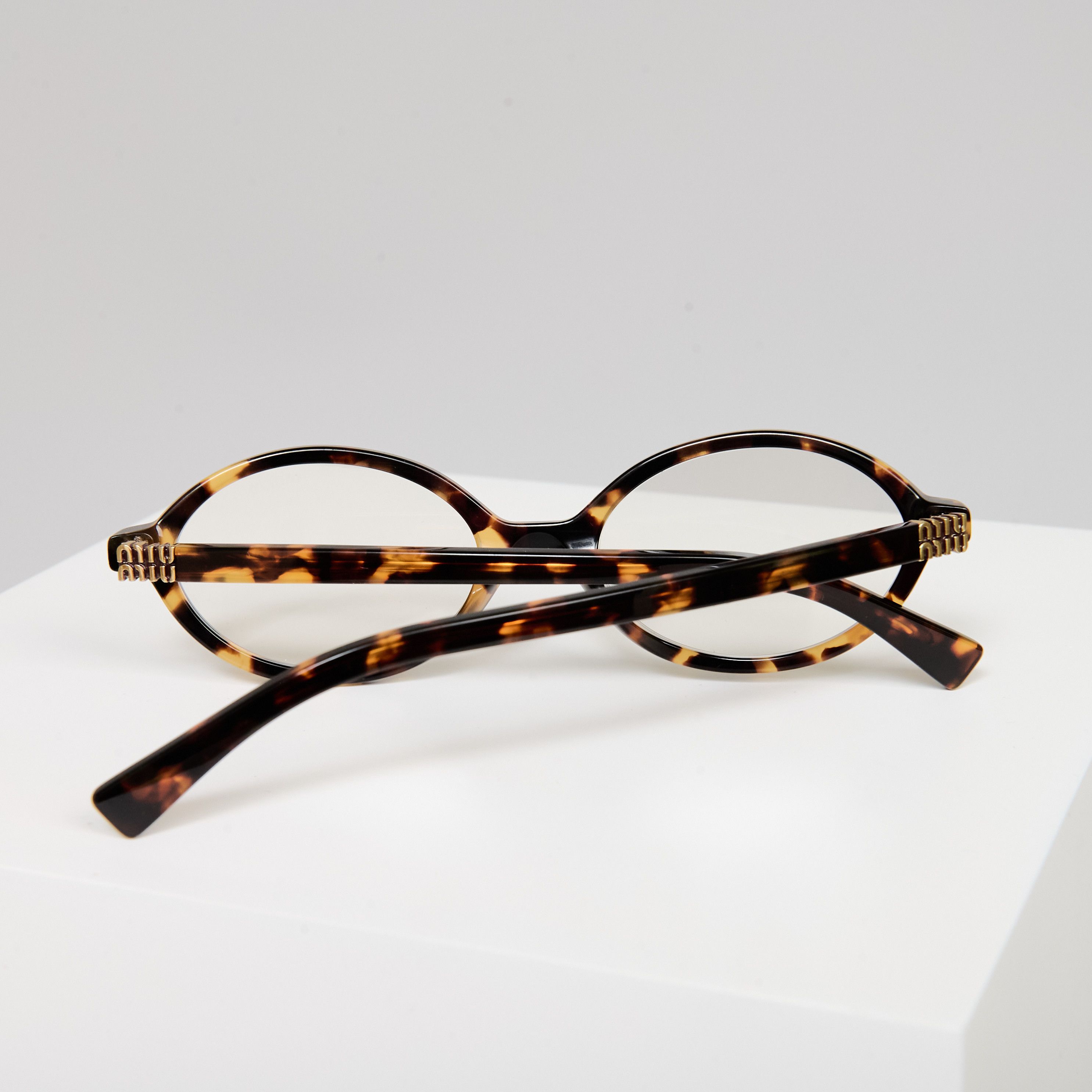 Miu Miu MIU MIU 0MU 01XV VAU1O1 HONEY HAVANA Size ONE SIZE - 8 Thumbnail