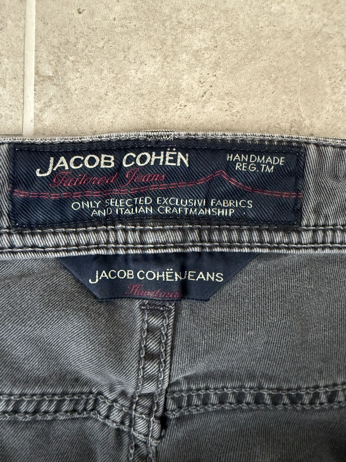 Jacob Cohen Jacob Cohen J688 Comf Luxury Stretch Denim Jeans Size US 36 / EU 52 - 5 Thumbnail