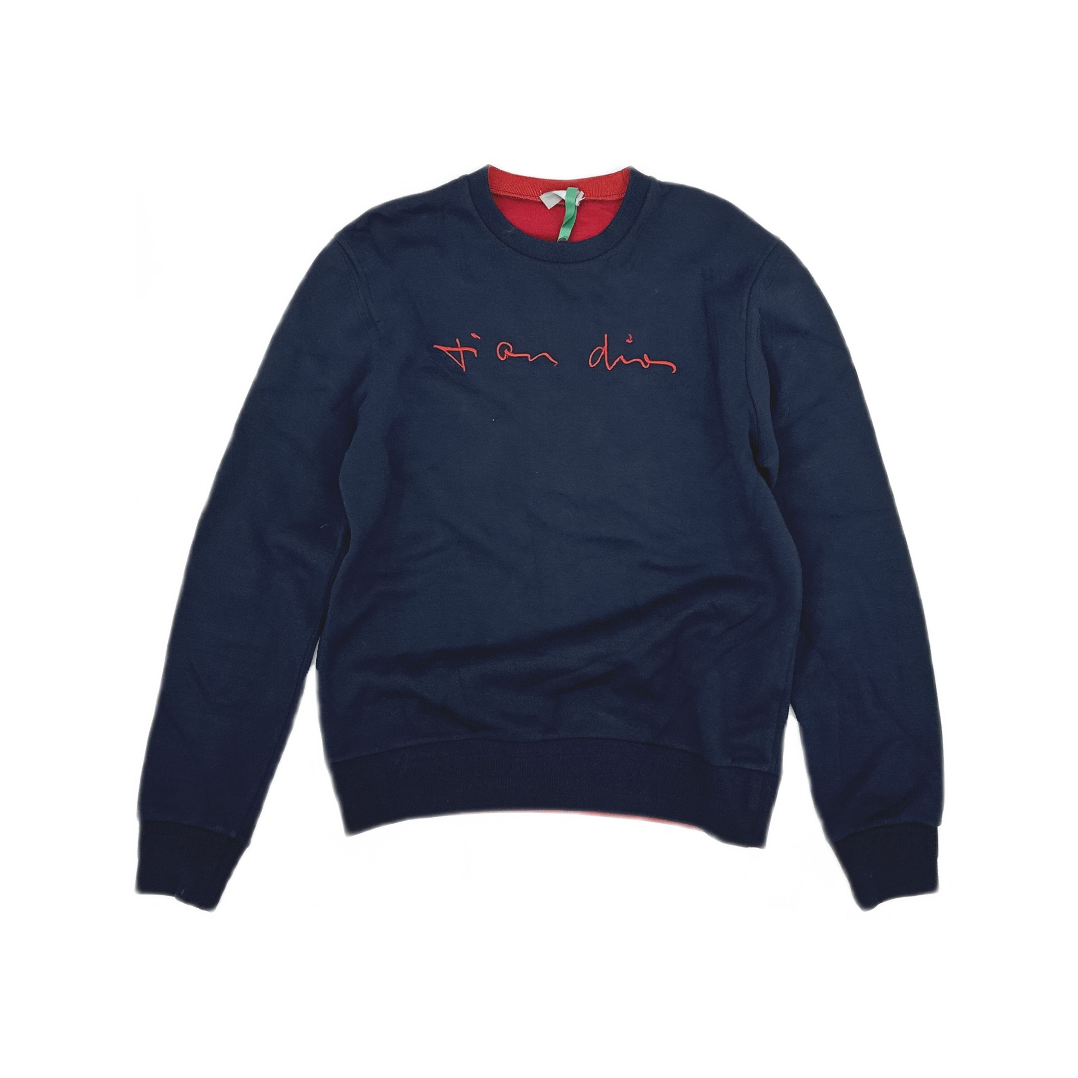 Dior Dior Embroidered Logo Sweatshirt Size S Size US S / EU 44-46 / 1 - 1 Thumbnail