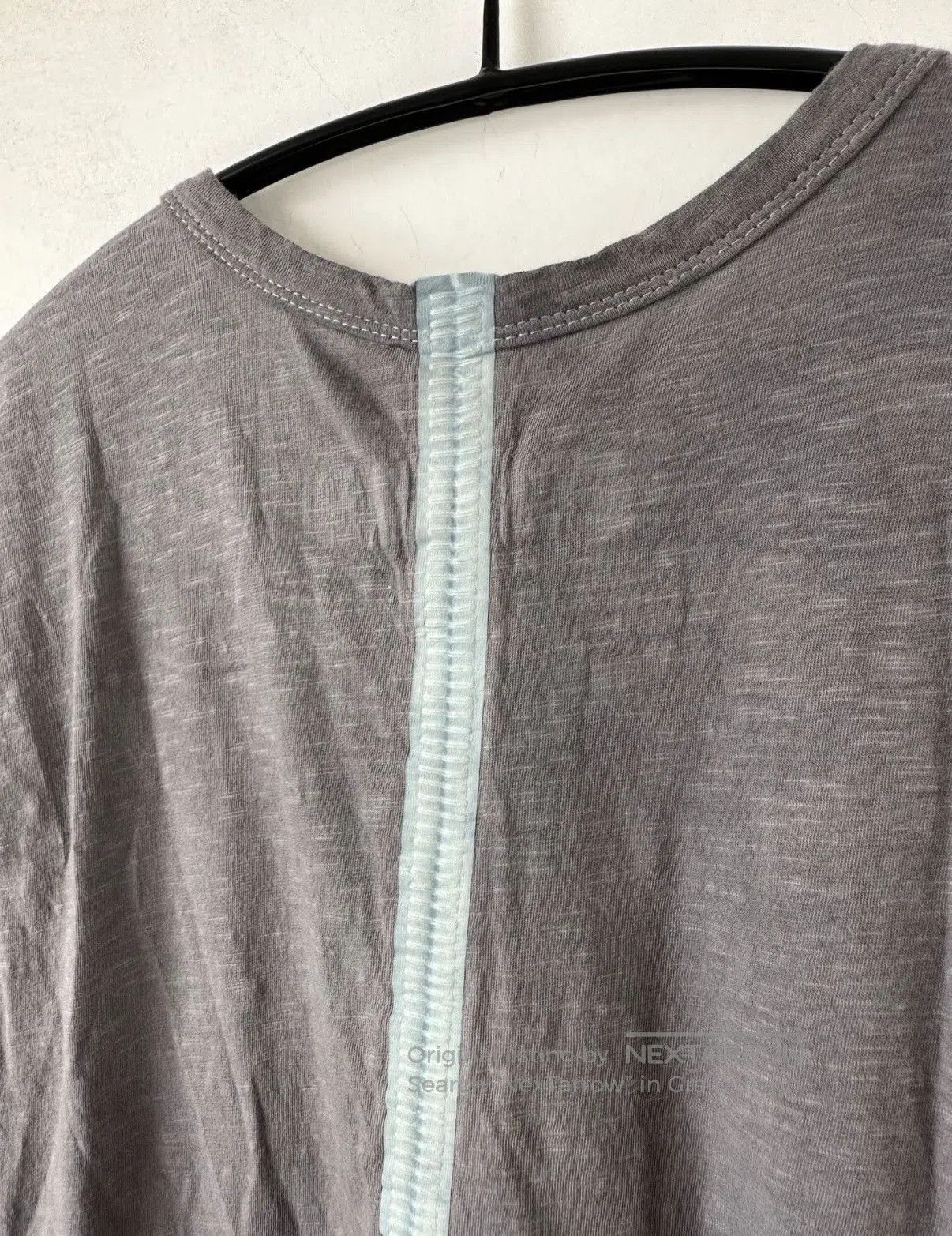 Issey Miyake Gray Sleeveless Top with Zip & Fringe Details. Size US S / EU 44-46 / 1 - 4 Thumbnail