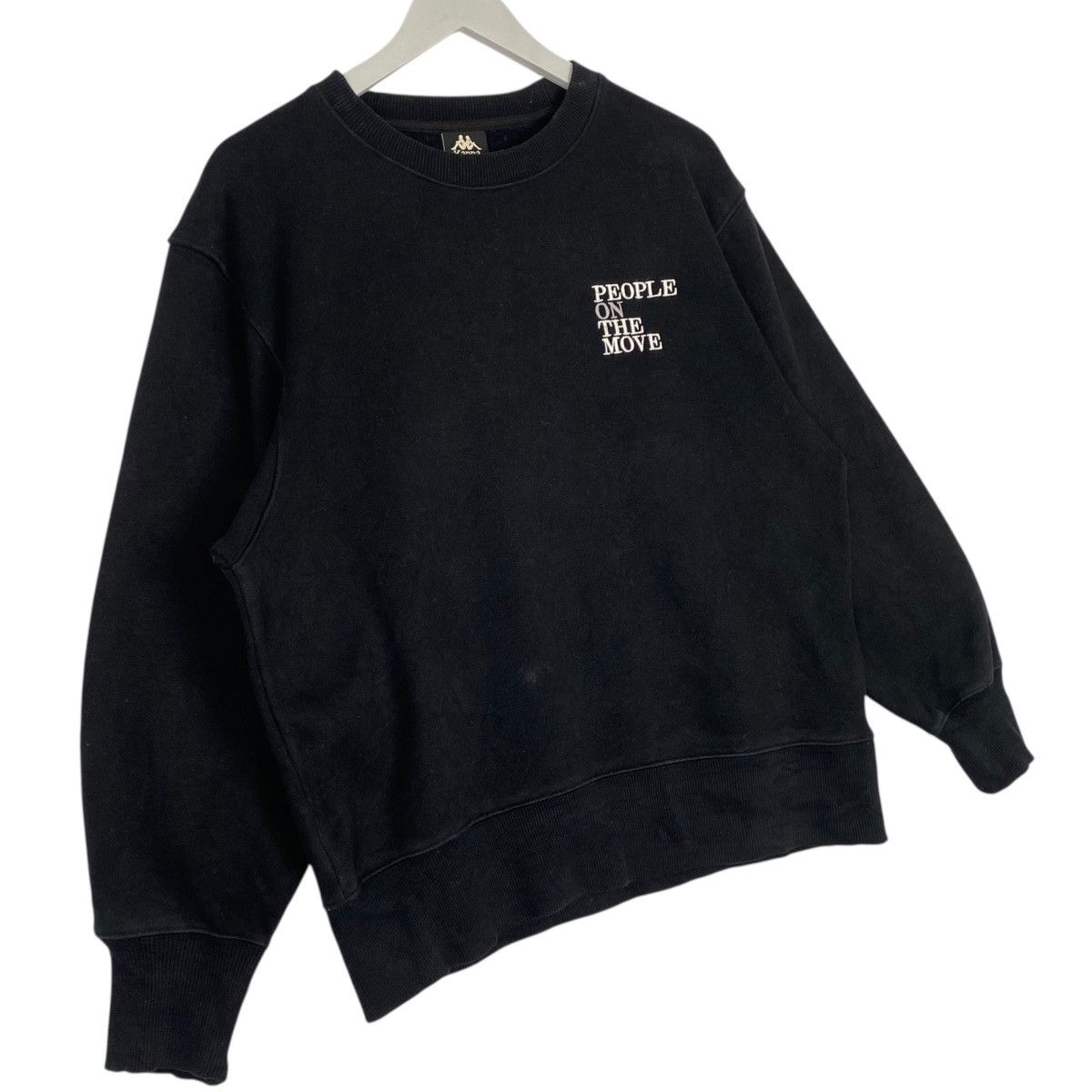 Other Vintage Kappa Crewneck Sweatshirt Embroidered Black Pullover Size US S / EU 44-46 / 1 - 4 Thumbnail