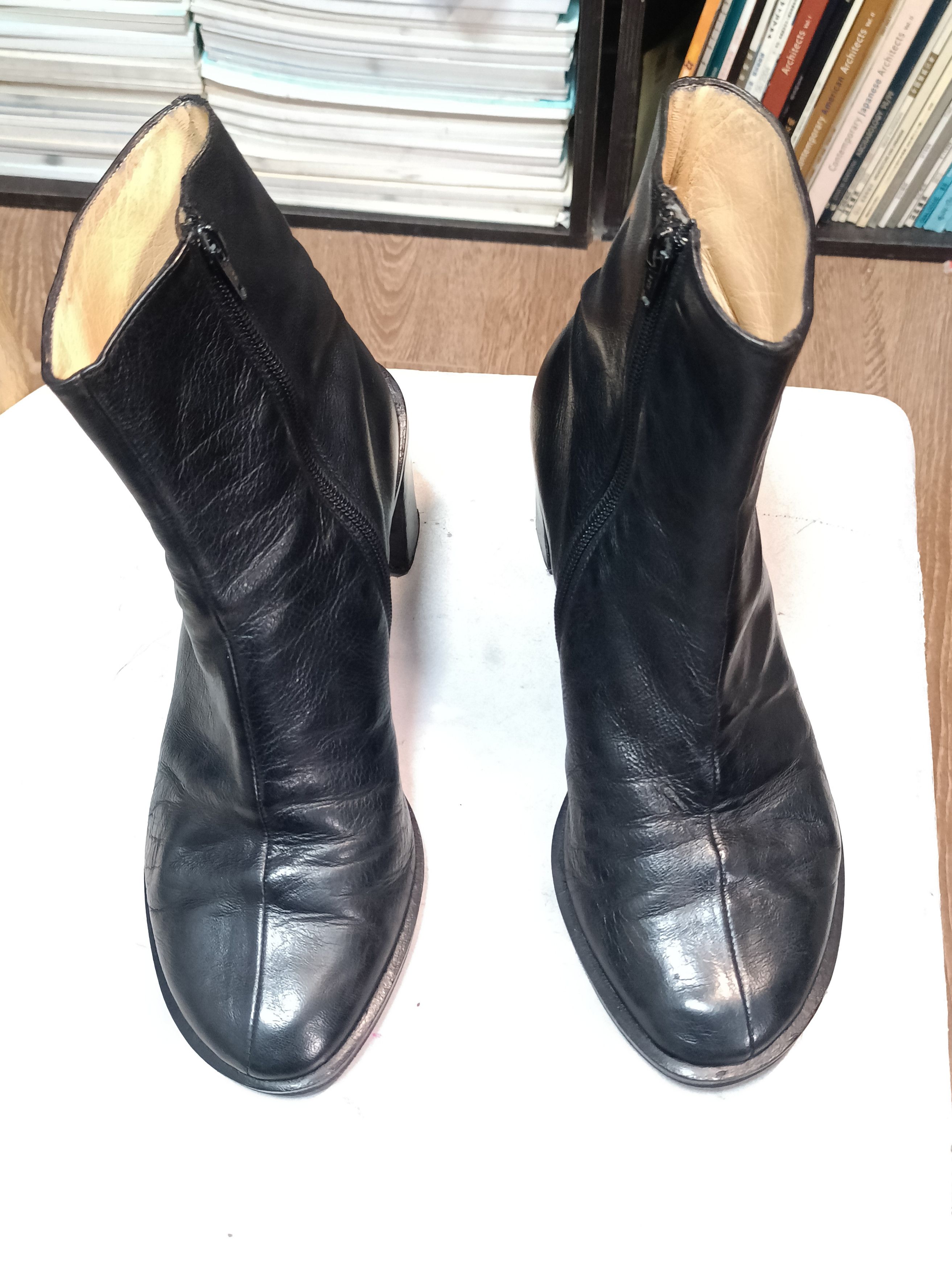 Ann Demeulemeester Ann Demeulemeester archive heeled boots Size US 10 / IT 40 - 2 Thumbnail