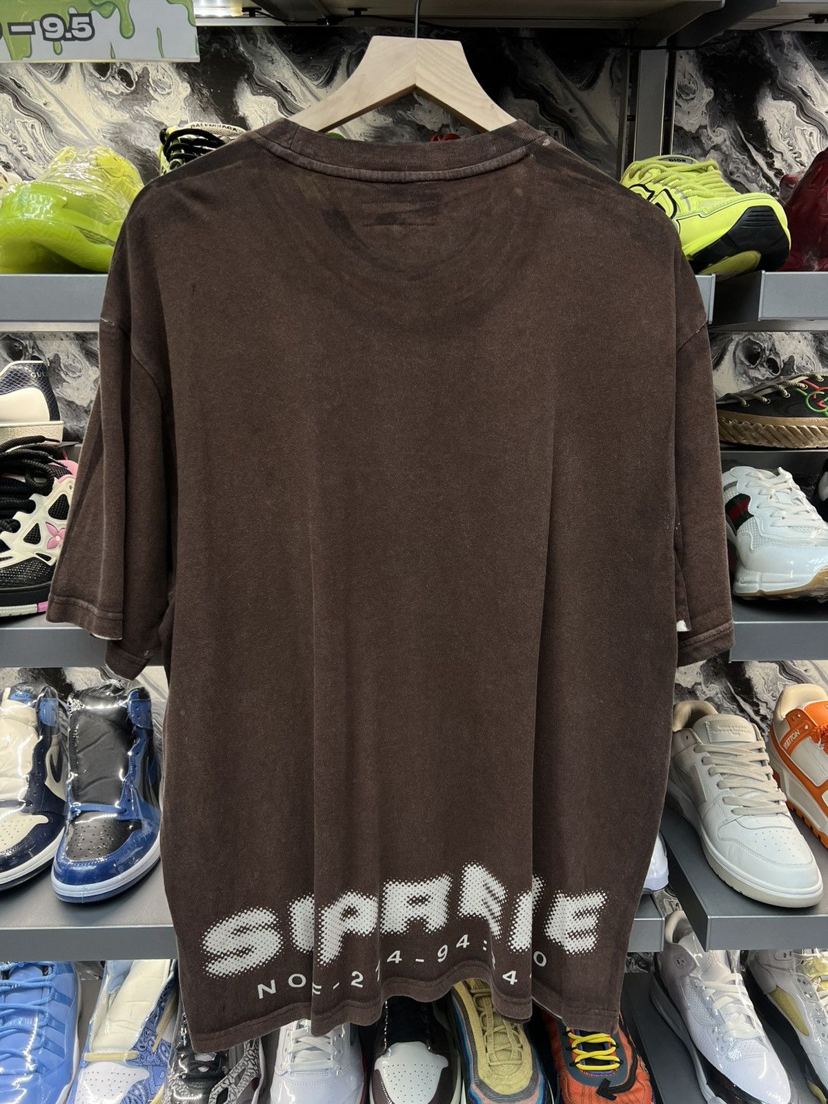Supreme Supreme Discharge Brown Tee Size US XL / EU 56 / 4 - 2 Thumbnail