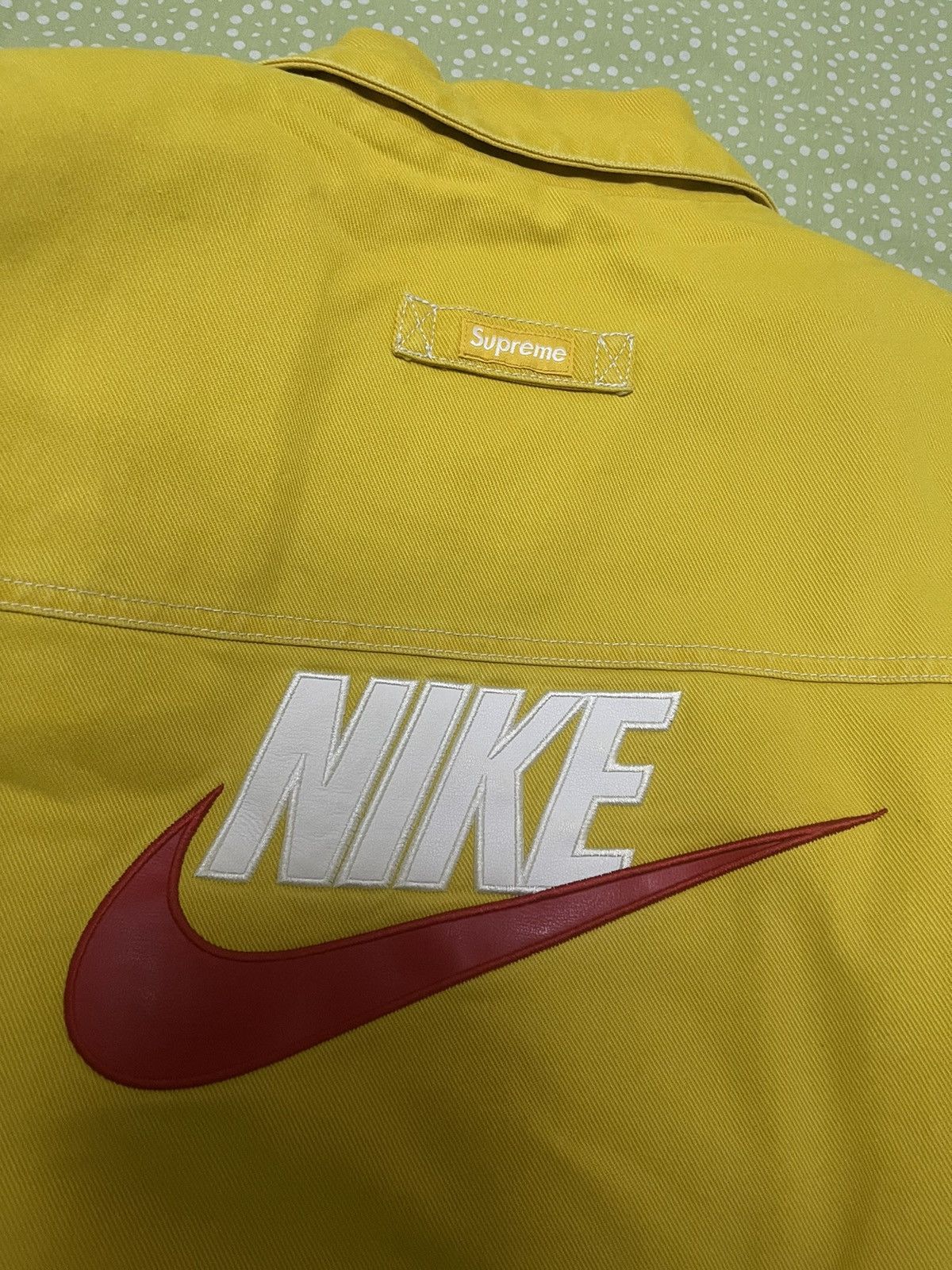 Nike × Supreme Supreme nike double zip Quilted Work jacket mustard Size US XL / EU 56 / 4 - 8 Thumbnail