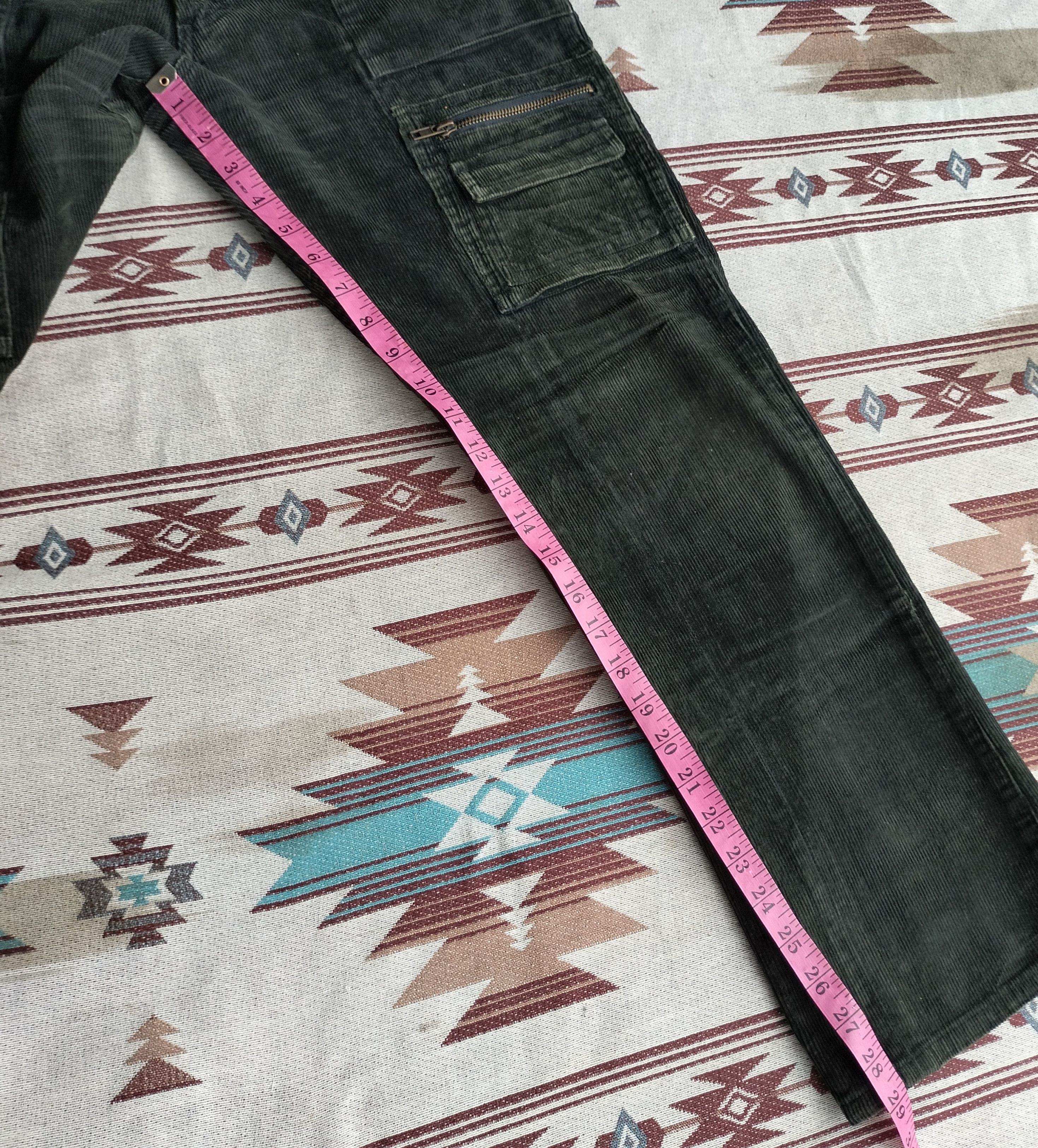 Vintage Denim Lab black wash corduroy bush pants Size US 29 - 17 Thumbnail