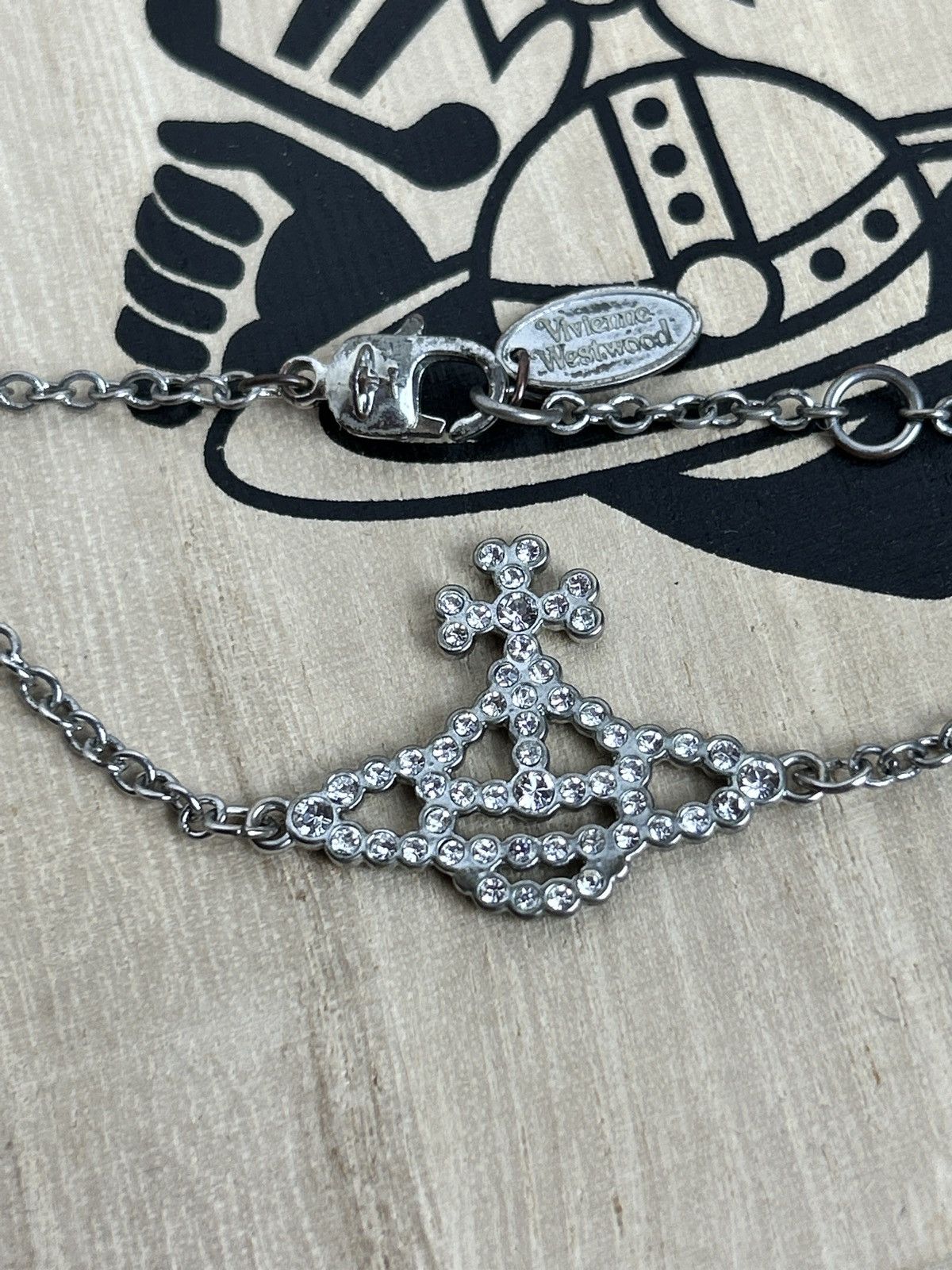 Vivienne Westwood Vintage Vivienne Westwood Crystal Orb Bracelet Size ONE SIZE - 1 Thumbnail