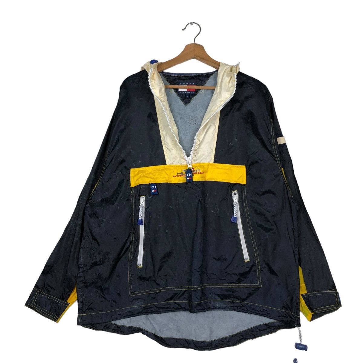 Japanese Brand VINTAGE ANORAK JACKET PULL OVER TOMMY HILFIGER SAILING GEAR Size US S / EU 44-46 / 1 - 11 Thumbnail