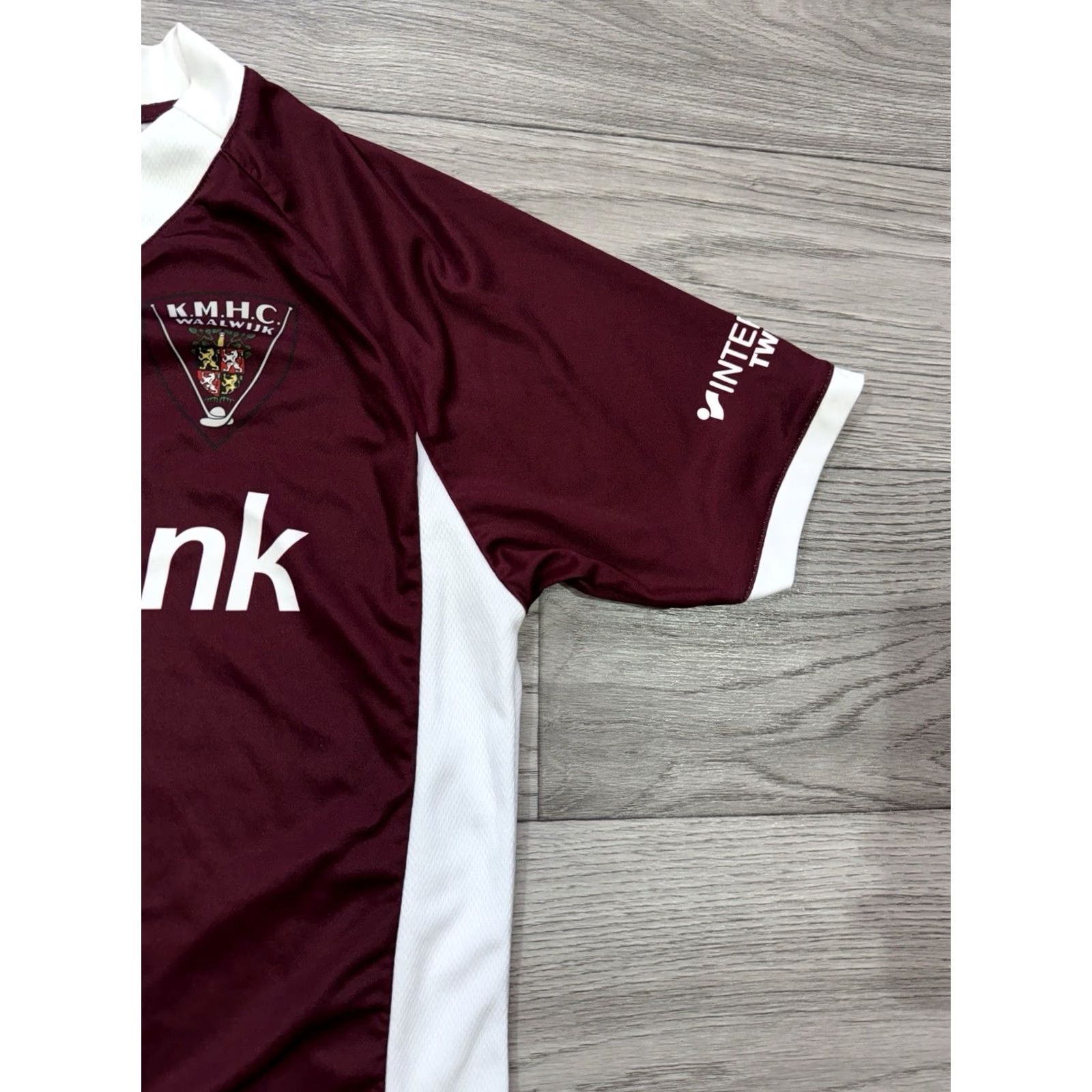 Vintage Reece Jersey T-Shirt M Burgundy Hockey Activewear Mens 2010s KMHC Waalwijk Home Shirt Bot Size US M / EU 48-50 / 2 - 4 Thumbnail