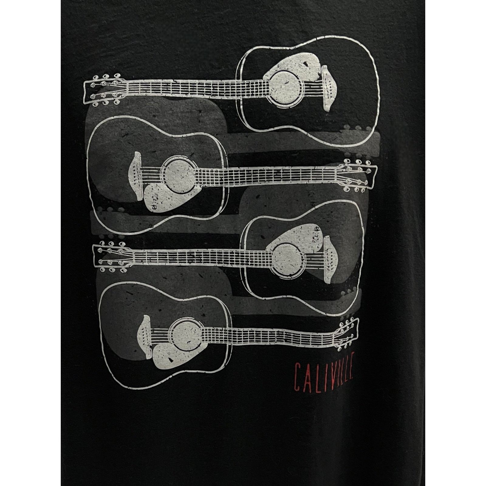 Other Caliville Acoustic Guitars Black T-Shirt Tee Size Large Size US L / EU 52-54 / 3 - 3 Thumbnail