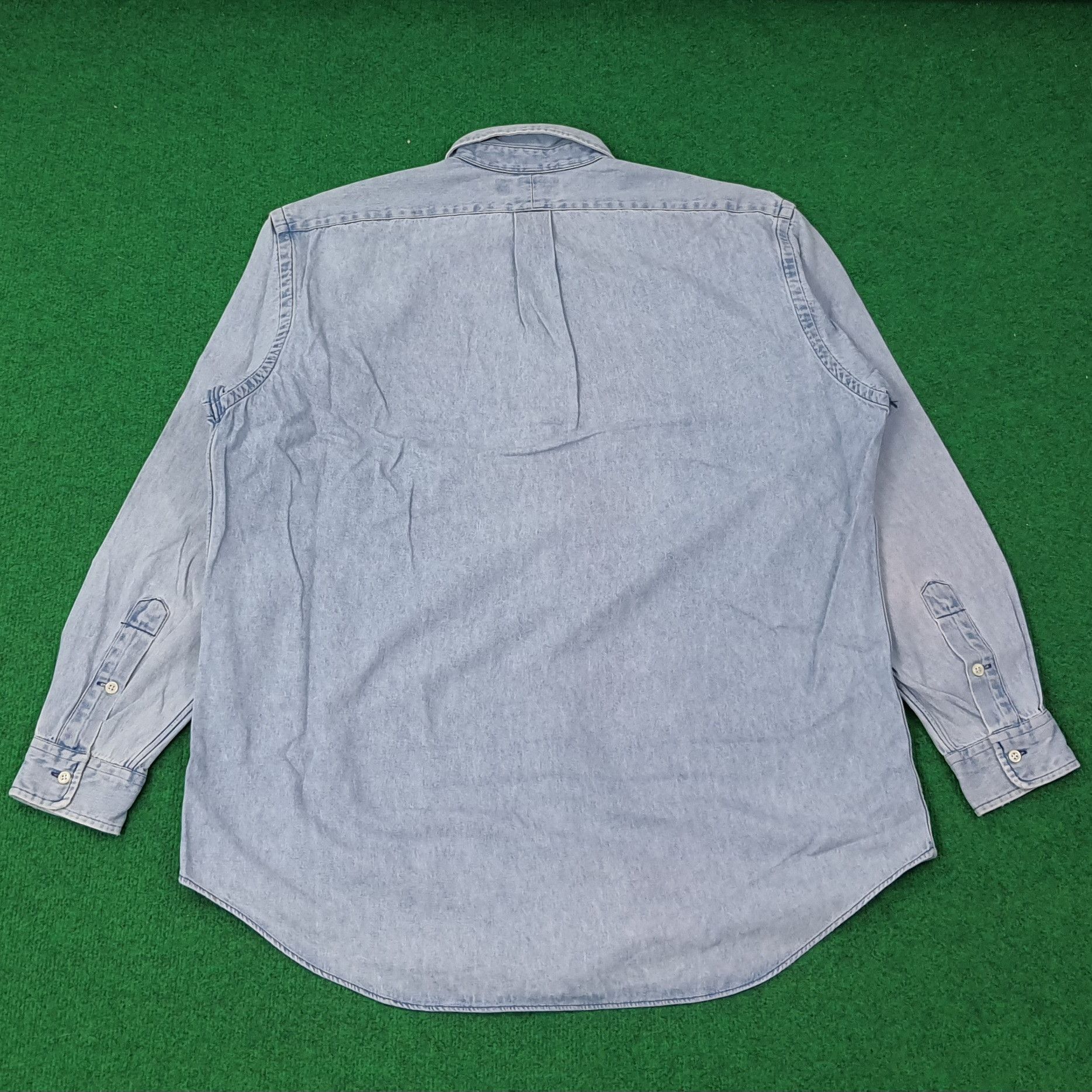 Ralph Lauren Vintage Ralph Lauren Denim Style Button Up Shirt C267N27 Size US XL / EU 56 / 4 - 3 Thumbnail