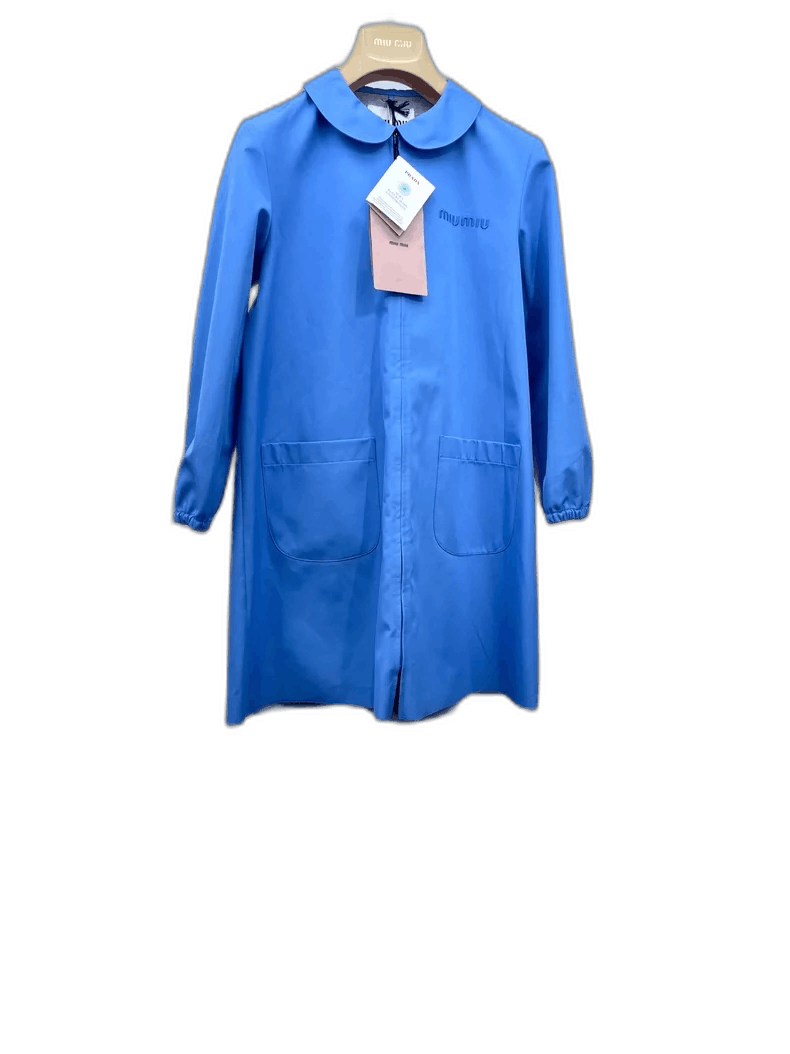 Prada Miu Miu Doll Collar Dress with Embroidery Size US 36 / EU 52 - 1 Thumbnail