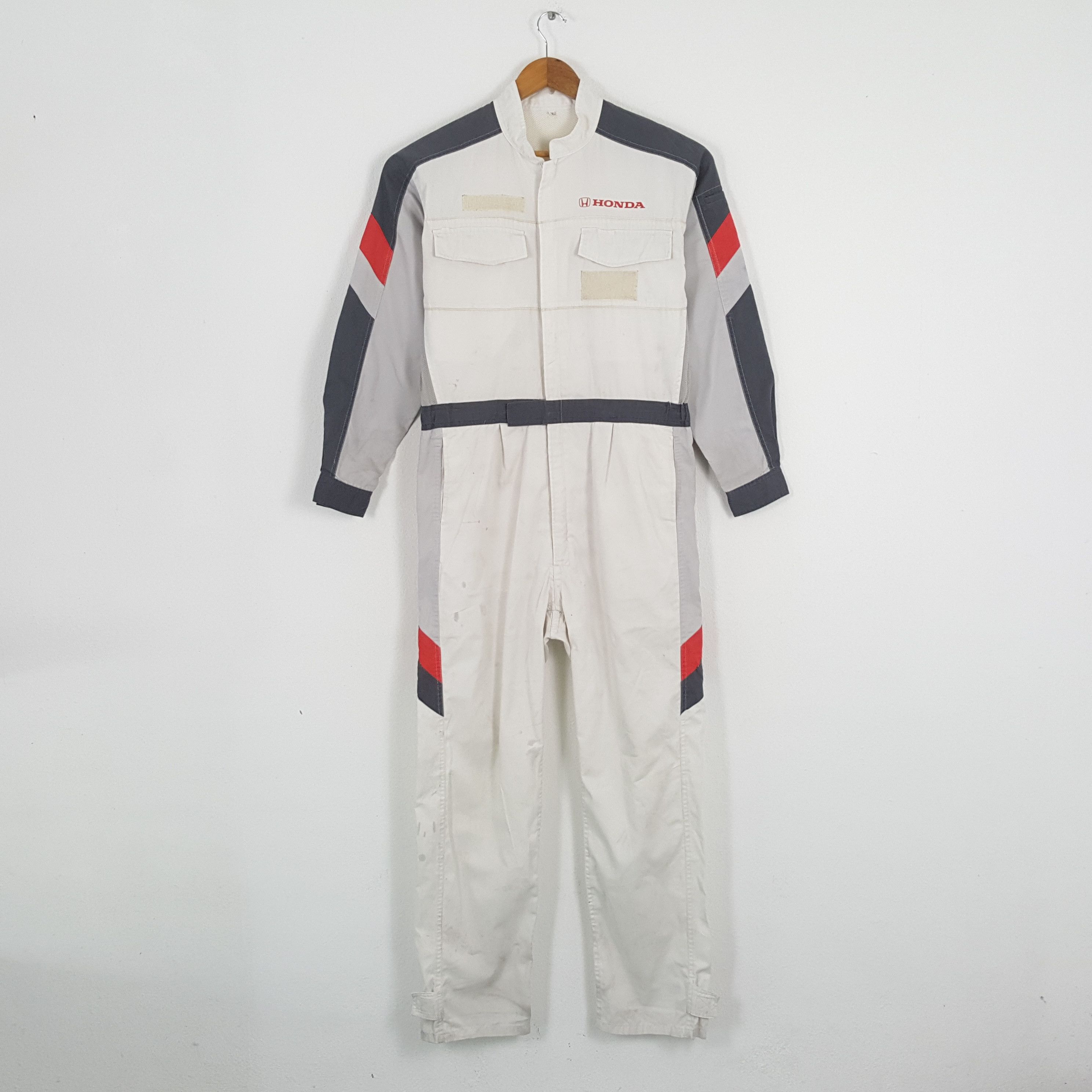 Honda × Vintage Vintage HONDA Japanese Racing Team Coverall Jacket Size US M / EU 48-50 / 2 - 4 Thumbnail