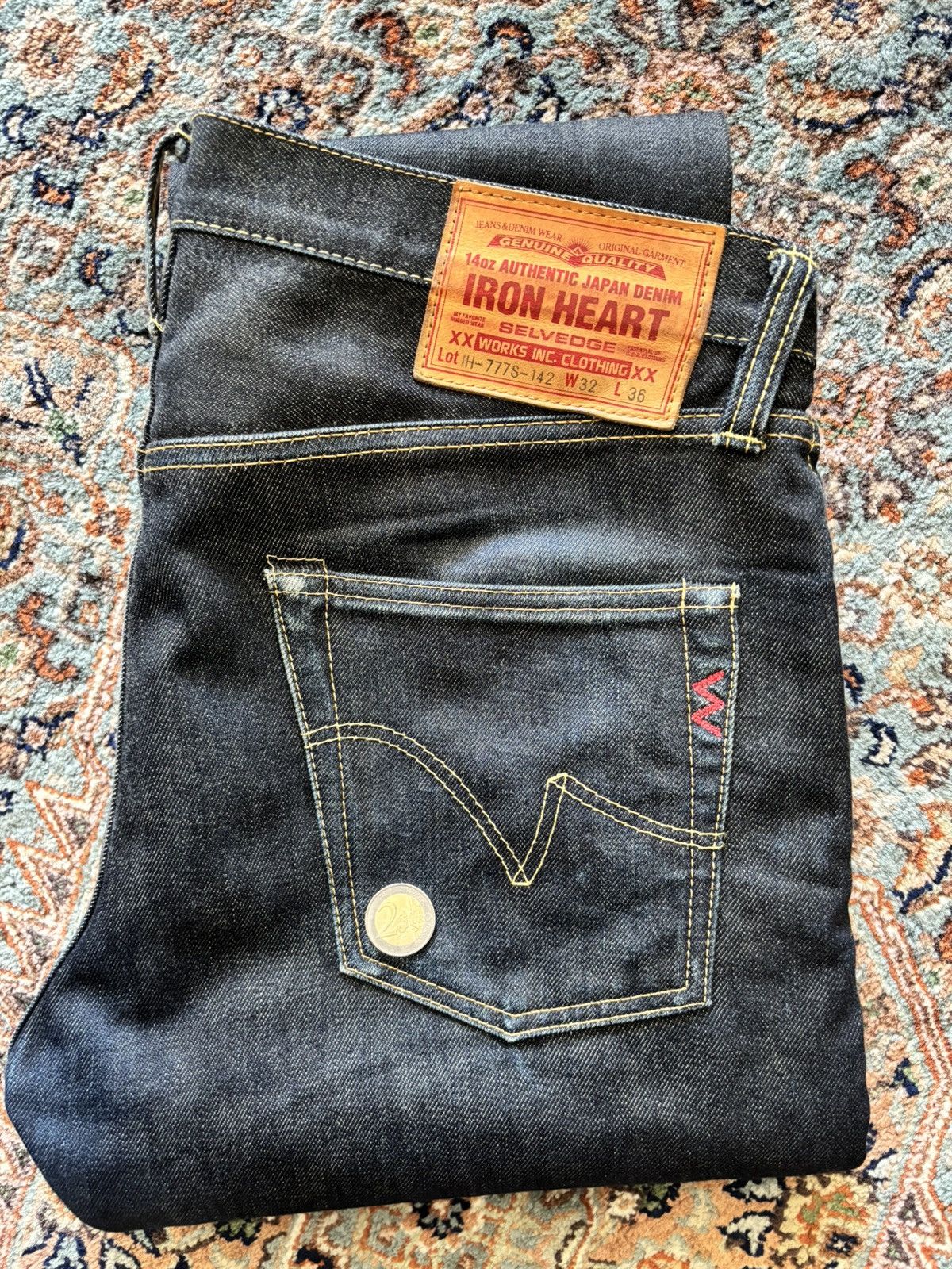 Iron Heart IH-777S-142 Jeans Size 32x36 Size US 32 / EU 48 - 1 Thumbnail