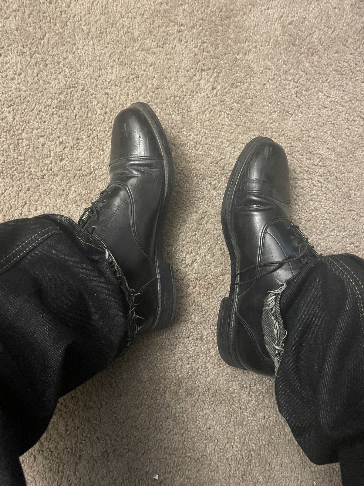 Hush Puppies Black loafers Size US 9.5 / EU 42-43 - 3 Thumbnail
