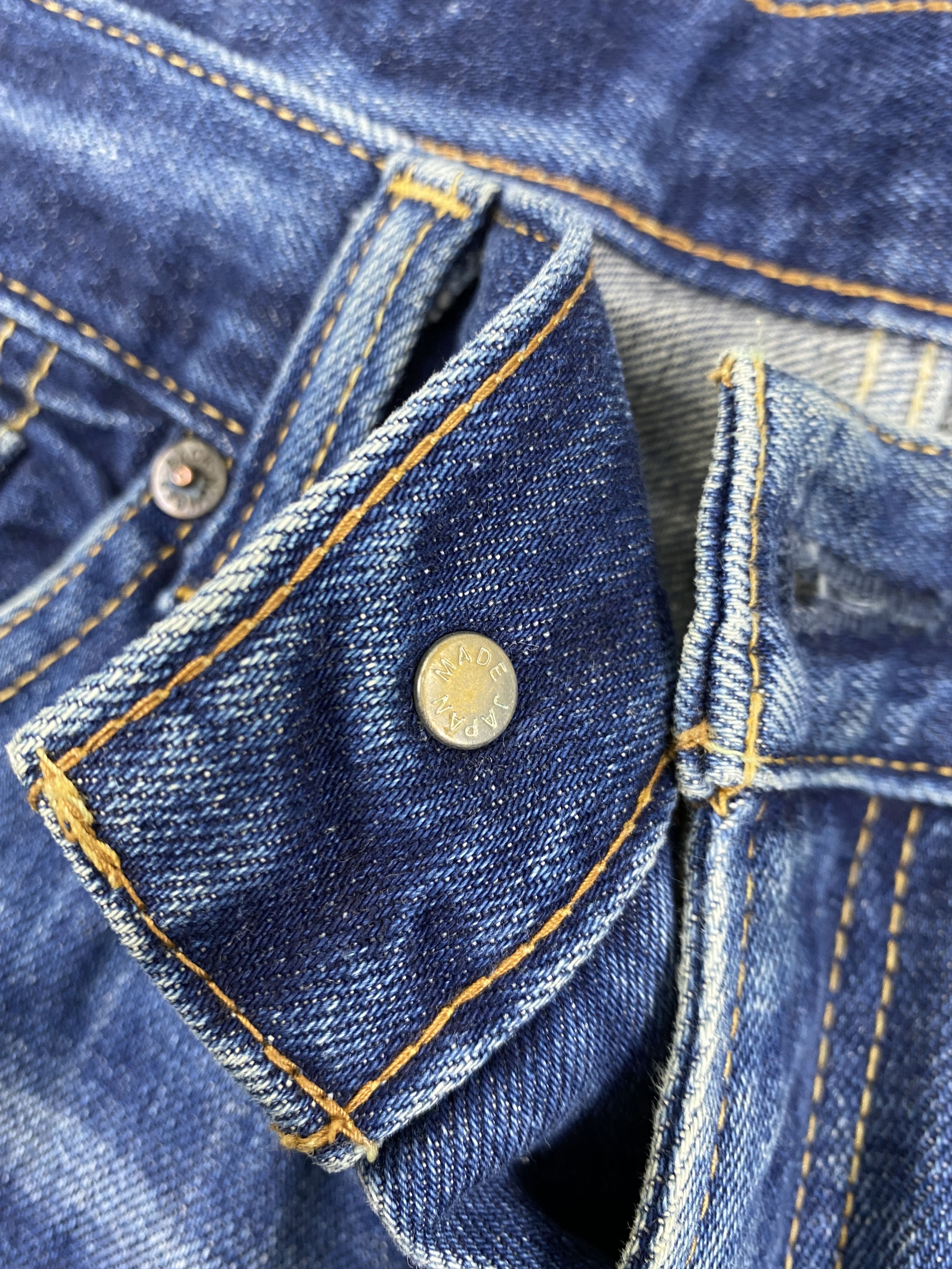 If Six Was Nine Distressed Blue Back Number Jeans 33x29 Denim- JN3621 Size US 33 - 7 Thumbnail