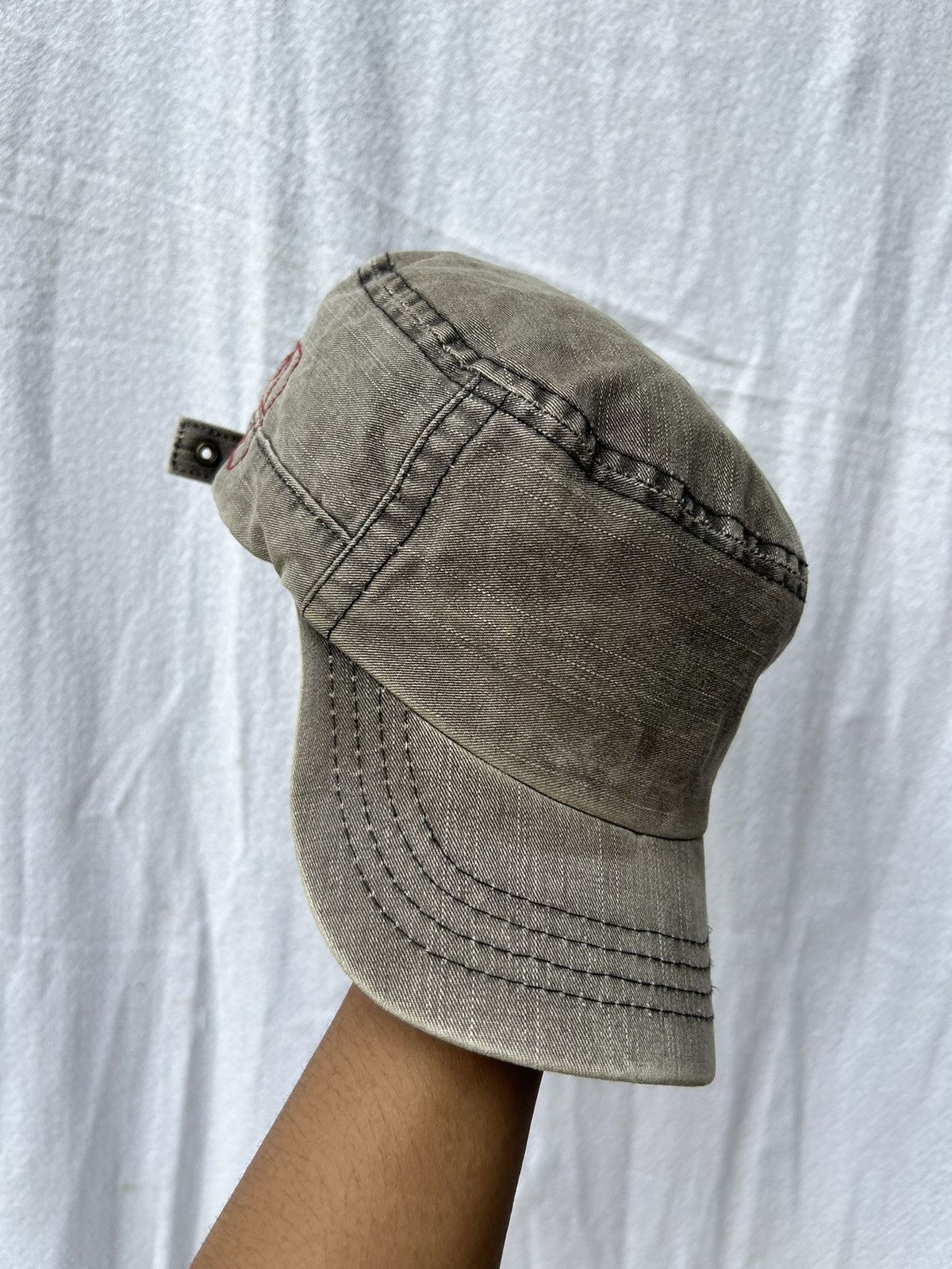 If Six Was Nine × KMRii × Le Grande Bleu (L.G.B.) 💸BINDINGOFFER💸Commando Hats Denim Zipper Style Size ONE SIZE - 2 Thumbnail