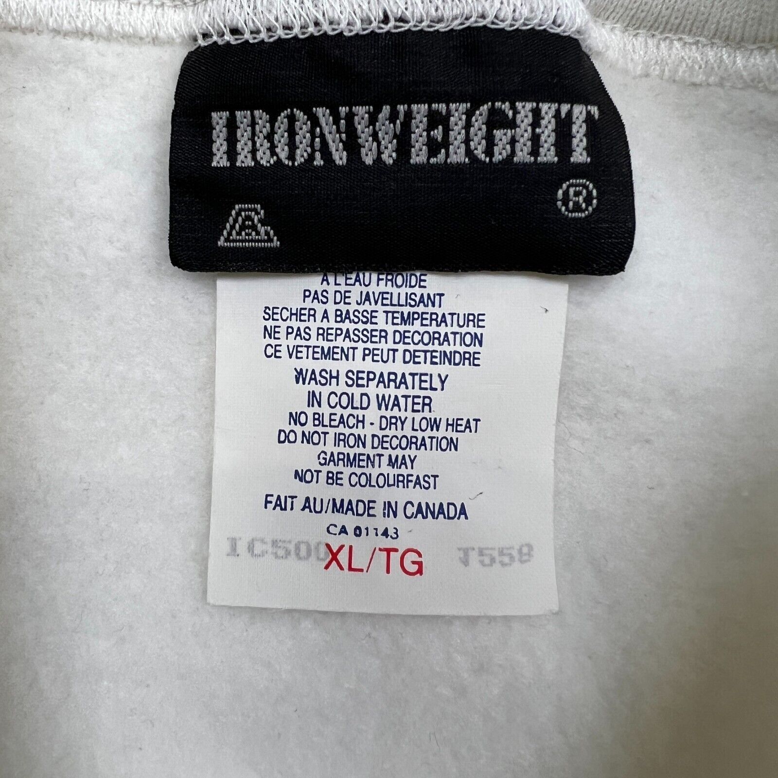 Vintage Vintage Blank Sweatshirt Pullover Crewneck 90s Long Sleeve Size US XL / EU 56 / 4 - 4 Thumbnail