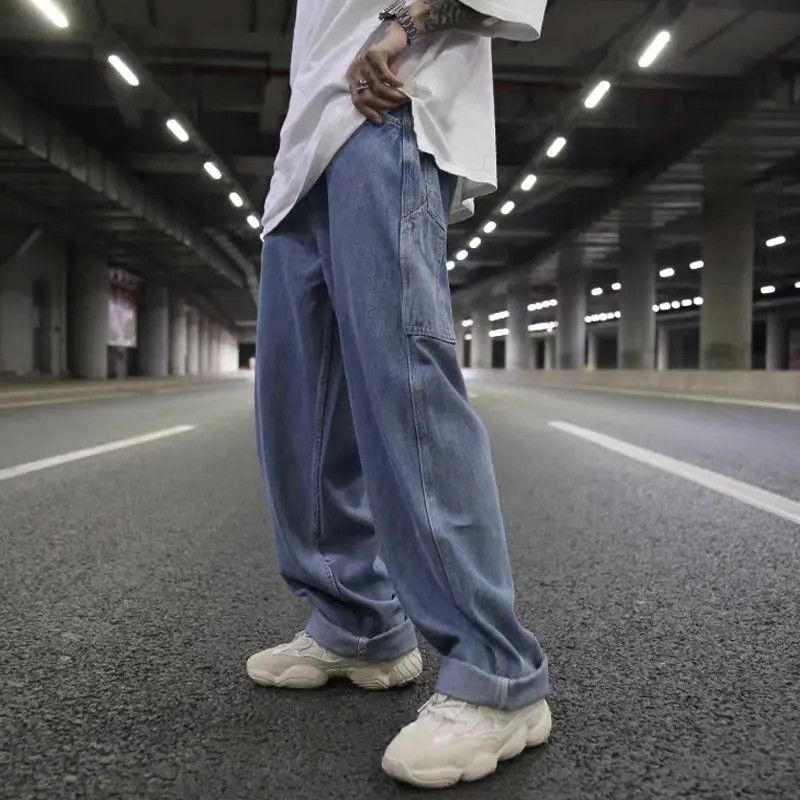 Designer × Japanese Brand Vintage Hip Hop Street Loose Casual Pants Size US 31 - 1 Thumbnail