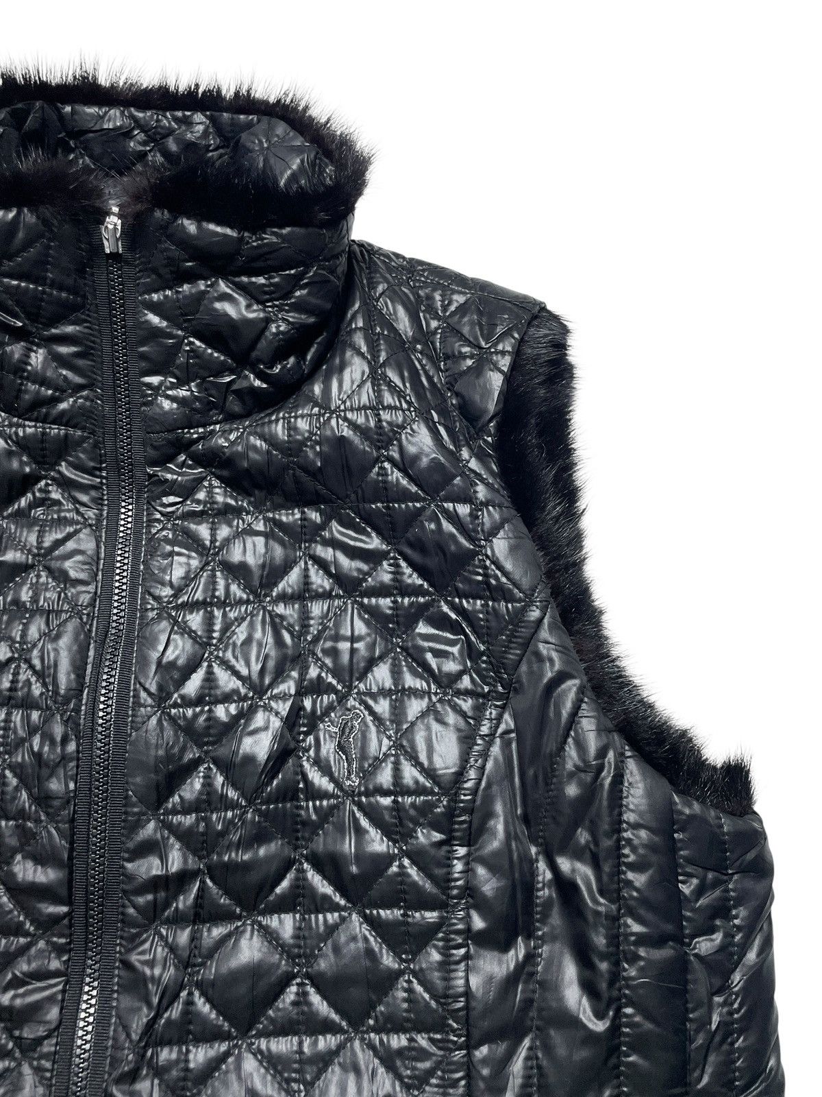 14th Addiction 2000’s Golfino - Vkei Style Fur Vest Size US S / EU 44-46 / 1 - 6 Thumbnail