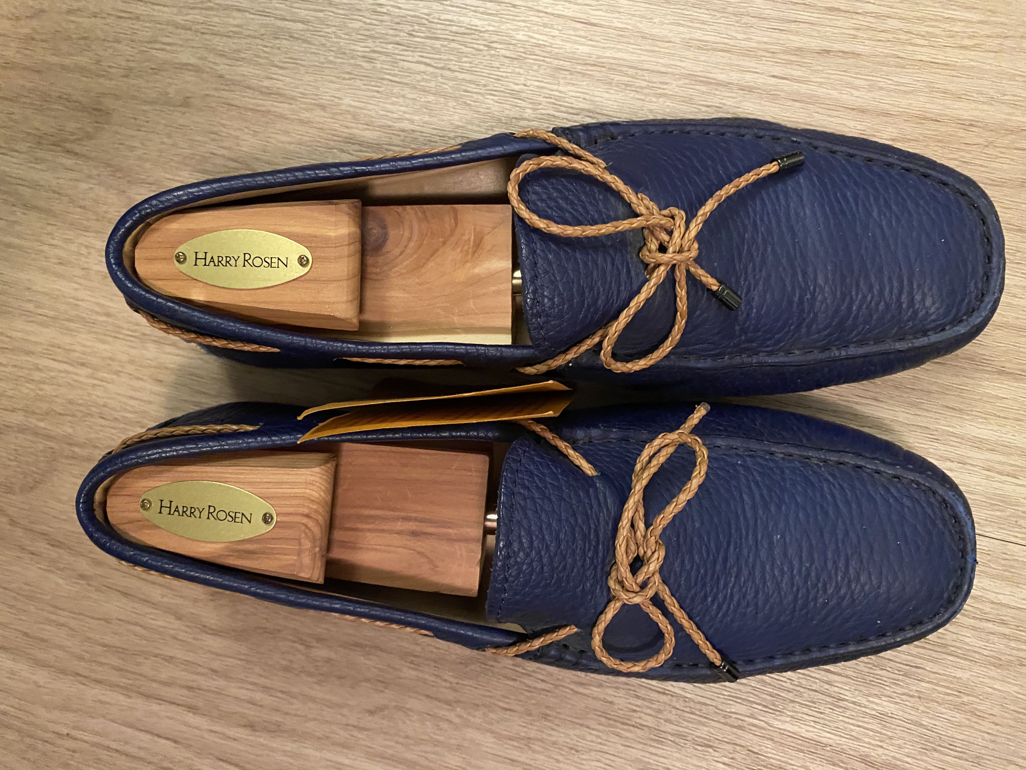 Tod's Tod's Gommino Blue Pebbled Leather Driving Loafers Size UK 7 Size US 8 / EU 41 - 5 Thumbnail