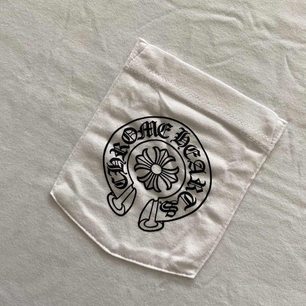 Chrome Hearts Chrome Hearts Horse Shoe Logo Pocket T-shirt white Size US M / EU 48-50 / 2 - 4 Thumbnail
