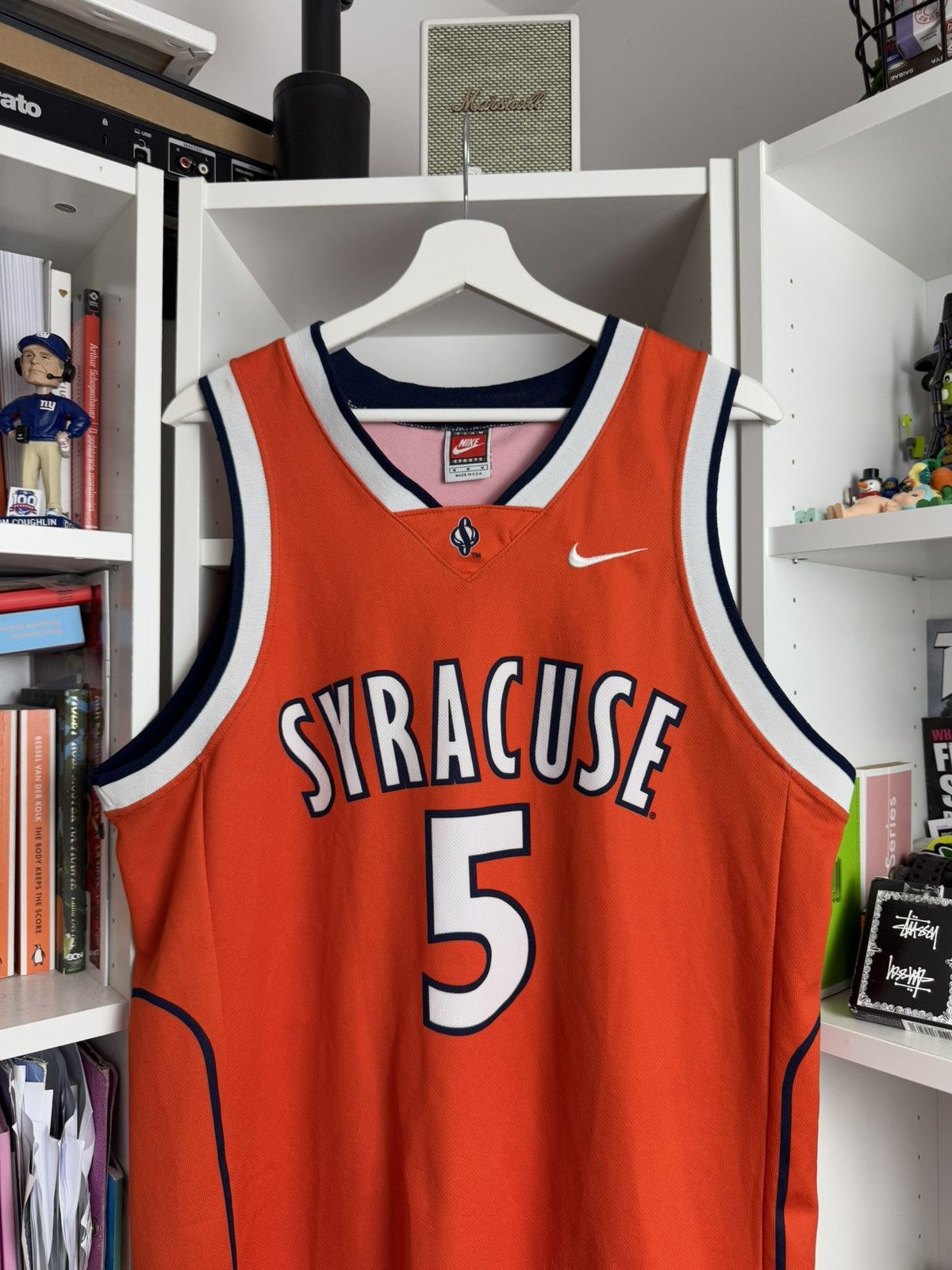 NBA × Nike Vintage 90s Nike team Syracuse University jersey tanktop NBA Size US M / EU 48-50 / 2 - 3 Thumbnail