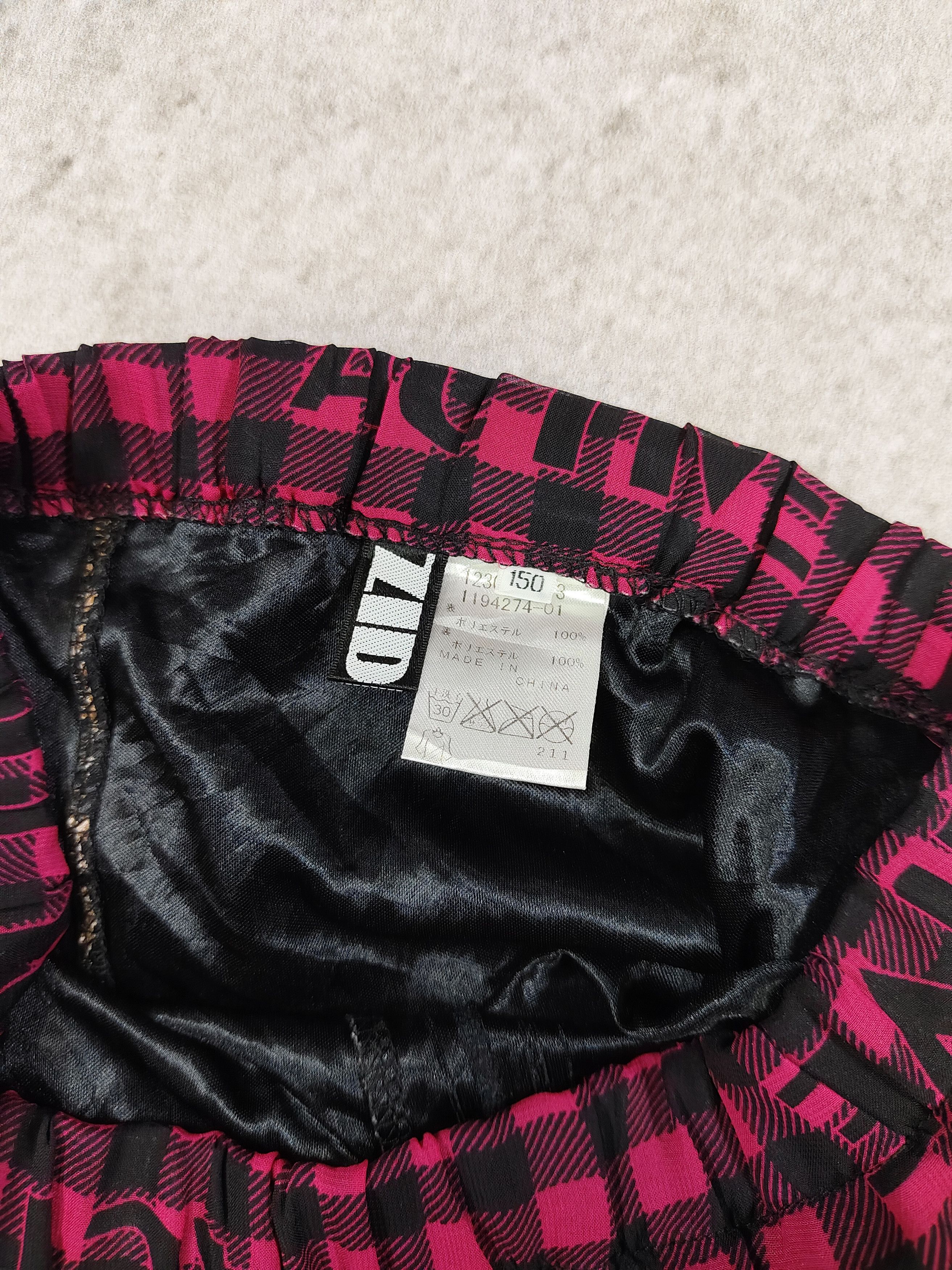 Japanese Brand ZIDDY🇯🇵 Flowy Harajuku Punk Kawaii Gingham Ruffle Skort Size 30" / US 8 / IT 44 - 6 Thumbnail