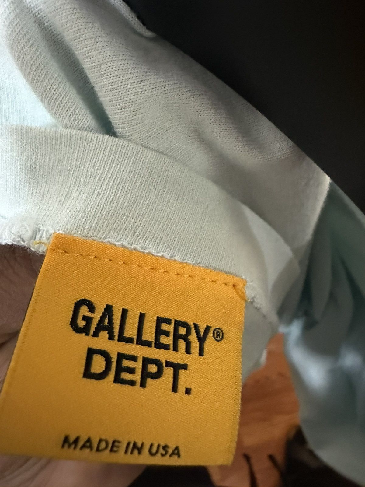 Gallery Dept. Gallery Dept Souvenir Tee ‘ Baby Blue ‘ Size US XXL / EU 58 / 5 - 4 Thumbnail