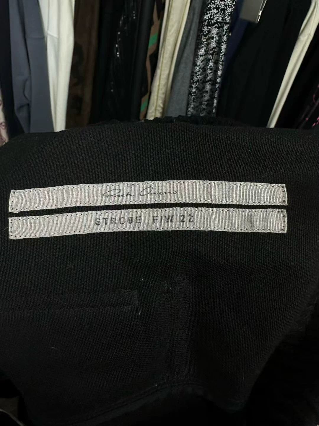 Rick Owens Rick Owens Ro 22FW New Drop Crotch Drawstring Pants Size US 30 / EU 46 - 3 Thumbnail