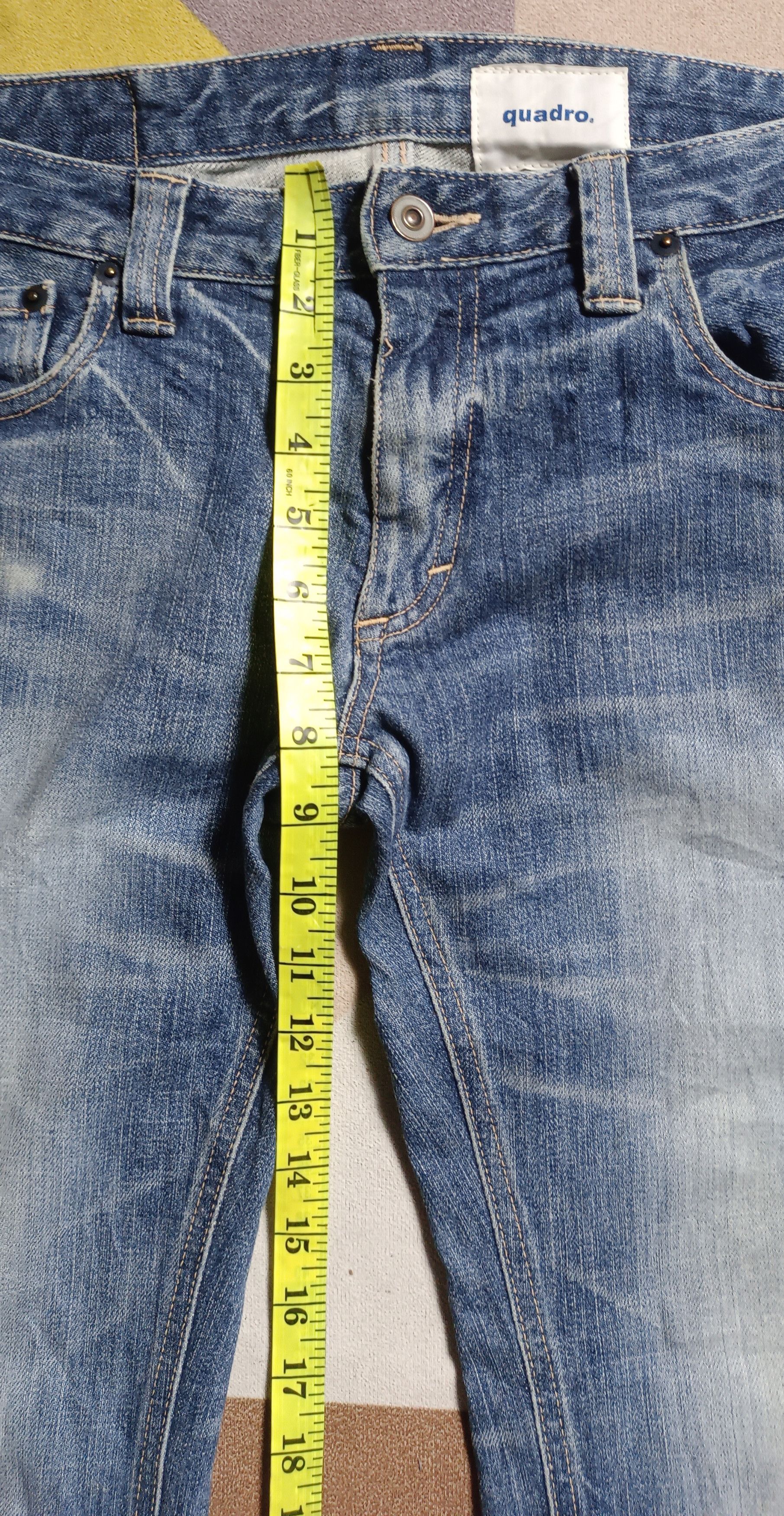 Le Grande Bleu (L.G.B.) Quadro Medio Japan Denim Jeans Size US 32 / EU 48 - 13 Thumbnail