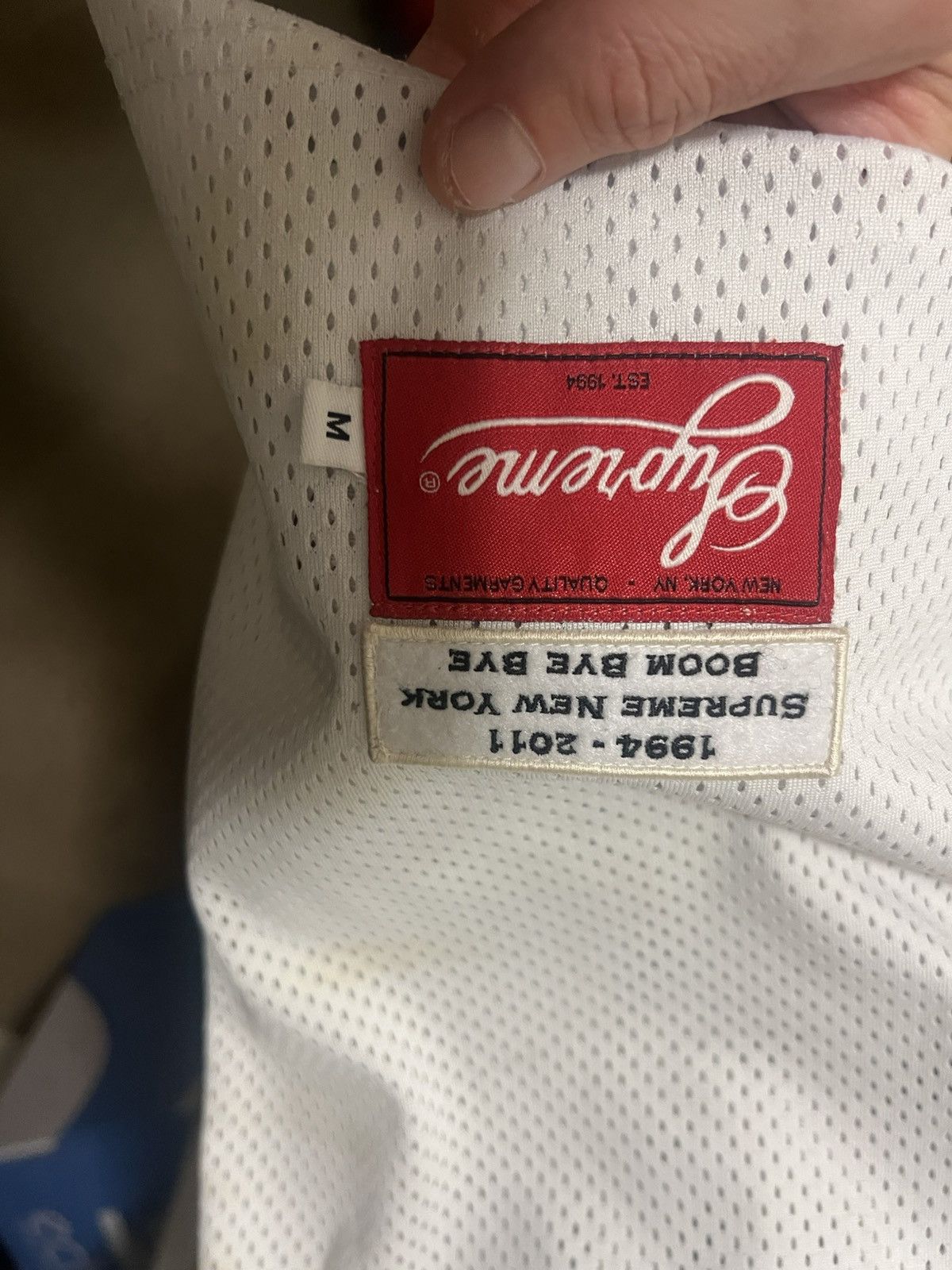 Supreme Supreme World Famous 33 Jersey medium Size US M / EU 48-50 / 2 - 4 Thumbnail