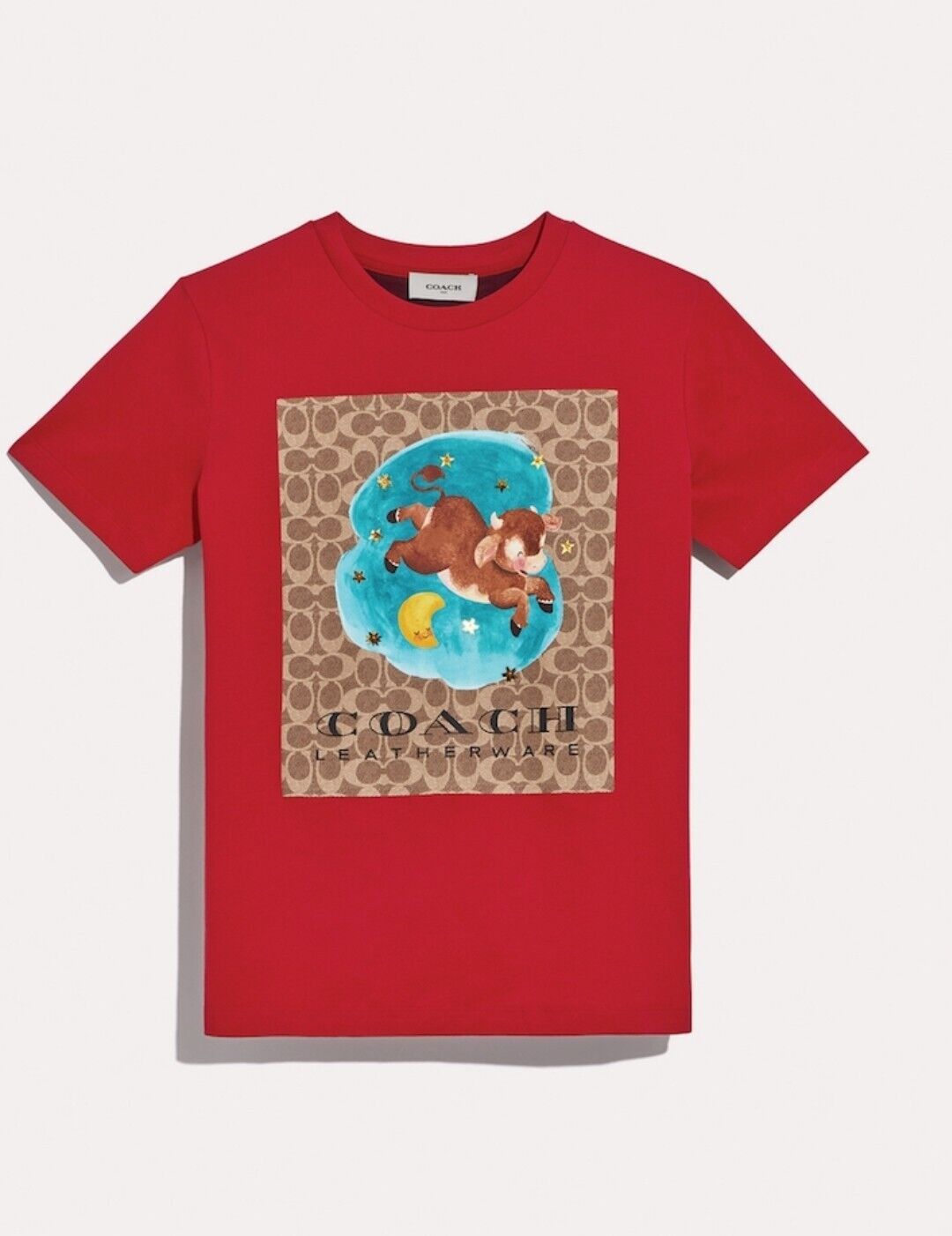 Coach NWT Coach Lunar New Year TShirt Ox Jumping Over the moon Size S / US 4 / IT 40 - 1 Thumbnail