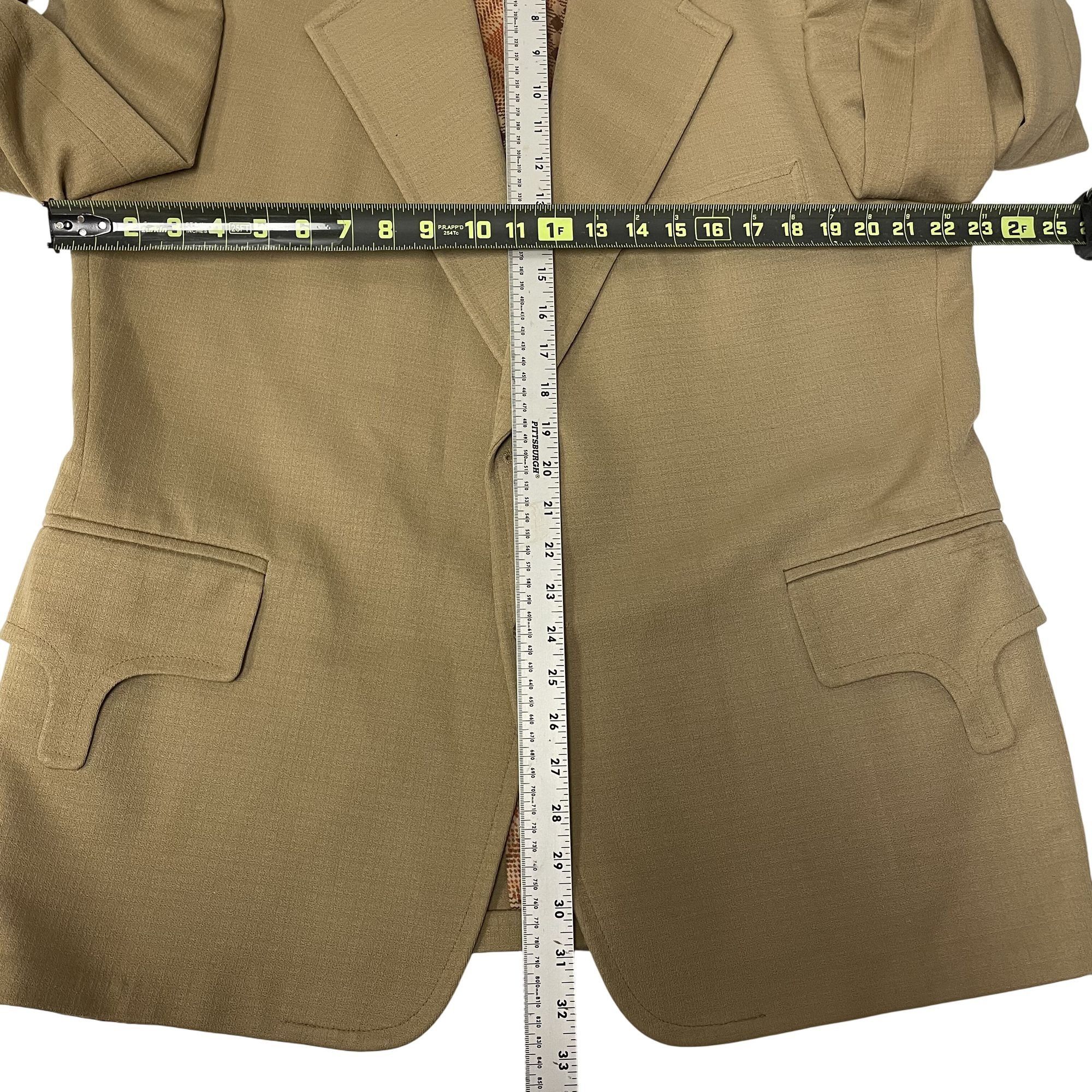 Other Vtg Richman Brothers MOD Beige TEXTURED Sport Coat Size 44R - 8 Thumbnail