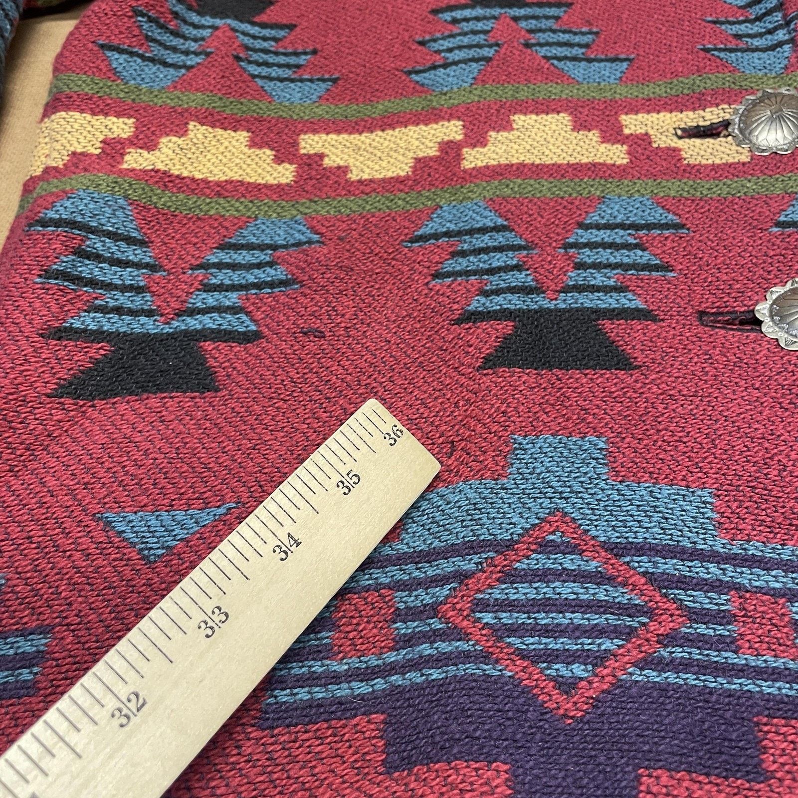 Other Vintage Silverado Jacket Womens Medium Southwest Aztec Shawl Size M / US 6-8 / IT 42-44 - 3 Thumbnail