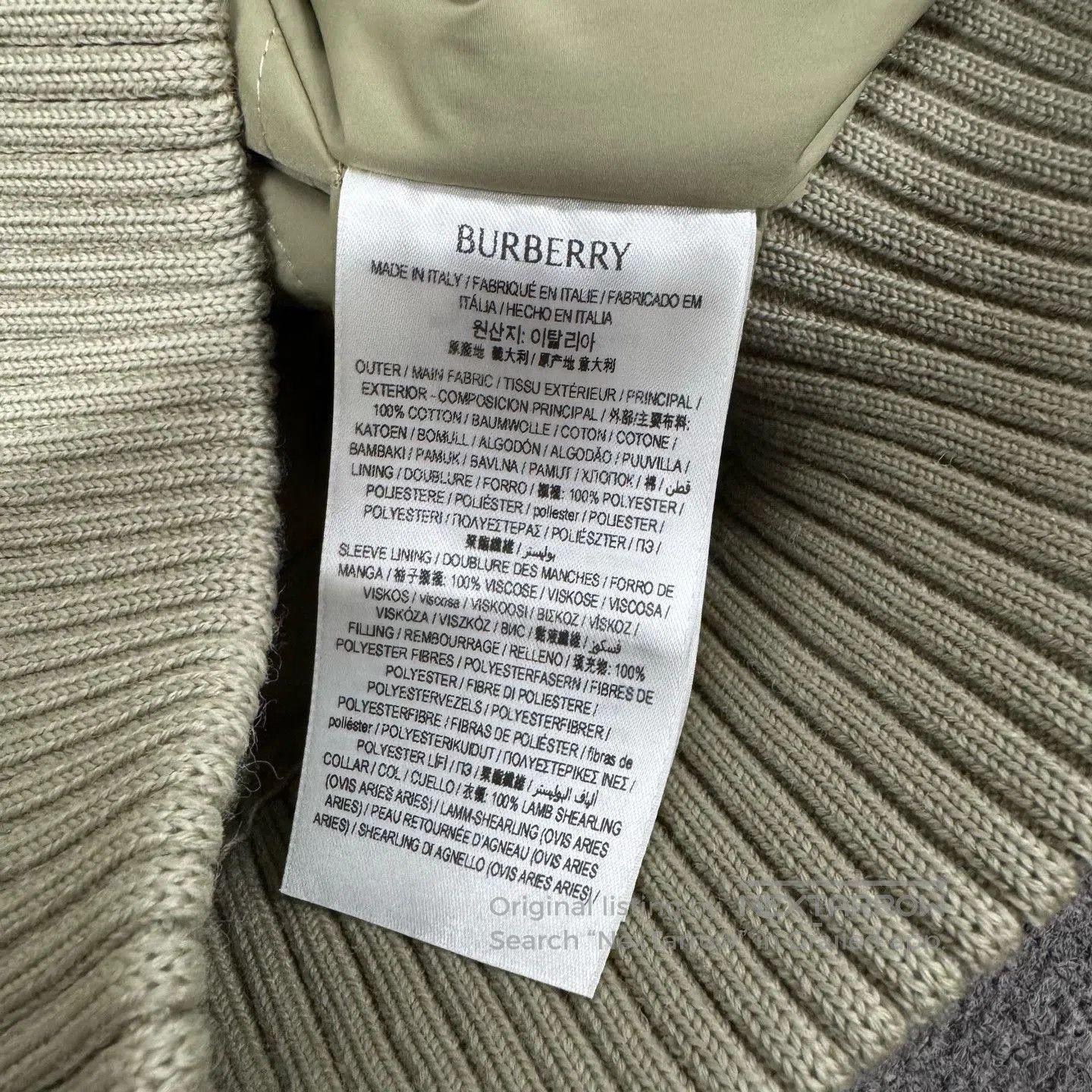 Burberry Burberry Wool Collar Bomber Jacket. Size US M / EU 48-50 / 2 - 6 Thumbnail