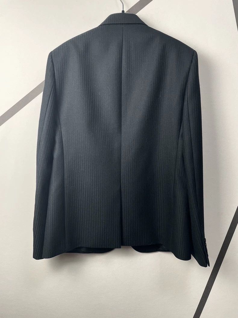 Saint Laurent Paris Saint Laurent Paris Sword collar striped suit jacket-2506 Size US M / EU 48-50 / 2 - 2 Thumbnail