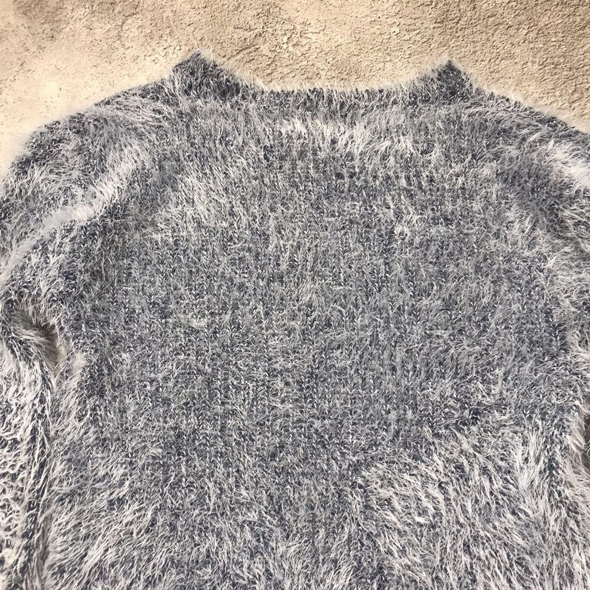 Vintage Vintage 90s Oversized Mohair Sweater Y2K Grunge Washed M Size M / US 6-8 / IT 42-44 - 3 Thumbnail