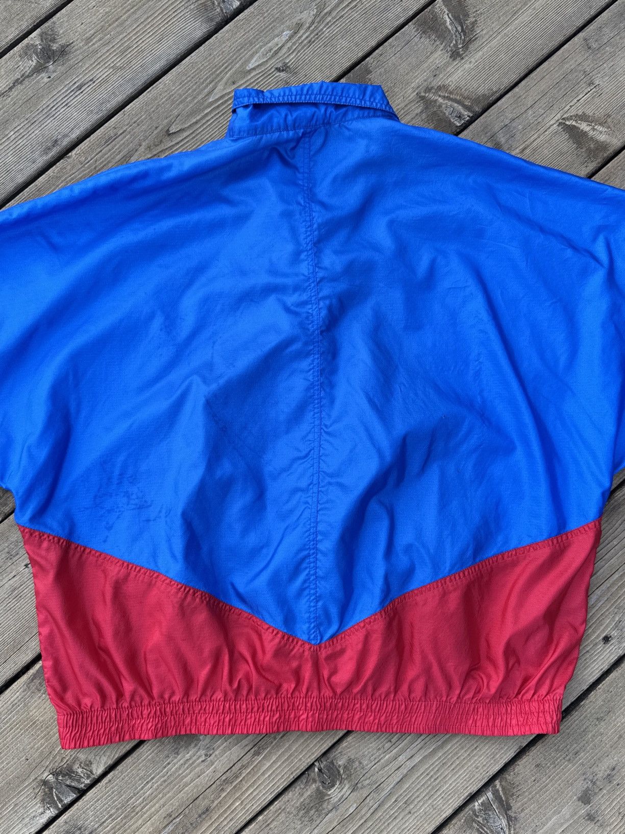 Nike VTG Nike Windbreaker Jacket Mens XL Black 90s Colorblock Size US XL / EU 56 / 4 - 12 Thumbnail