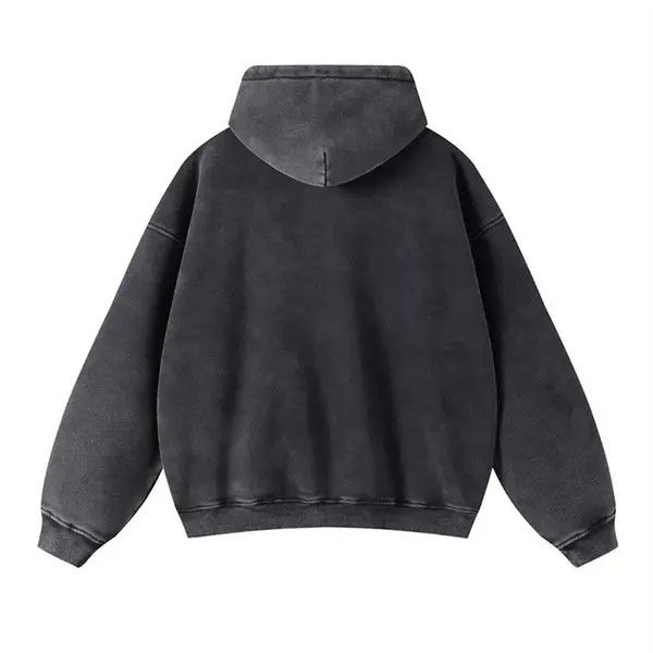 VIBE Black Batik Fleece Zippered Hoodie Size US L / EU 52-54 / 3 - 6 Thumbnail