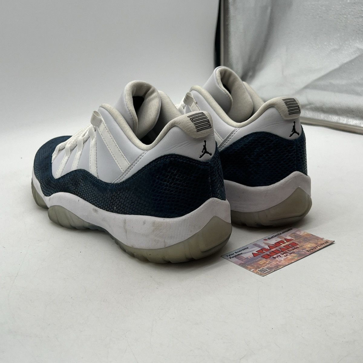 Jordan Brand Air Jordan 11 Low Navy Size US 12 / EU 45 - 4 Thumbnail